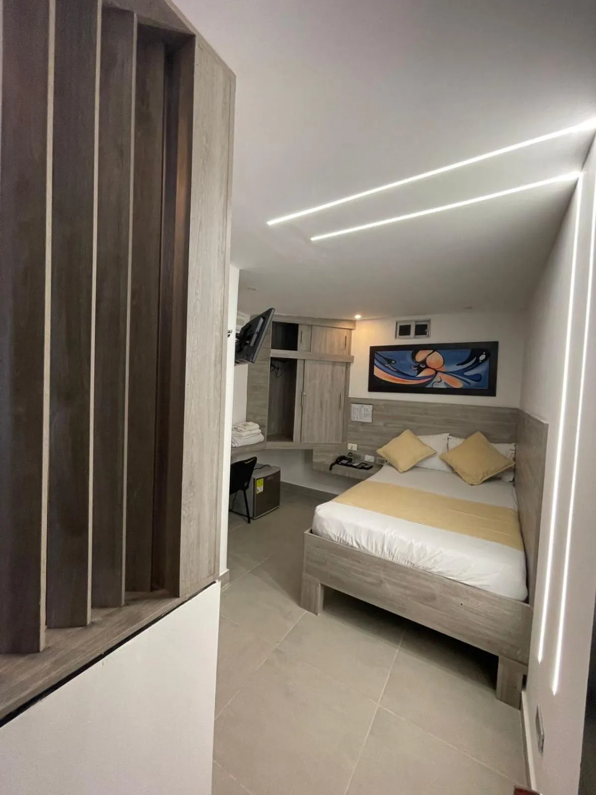 Bed in Hotel Plaza Norte Cali