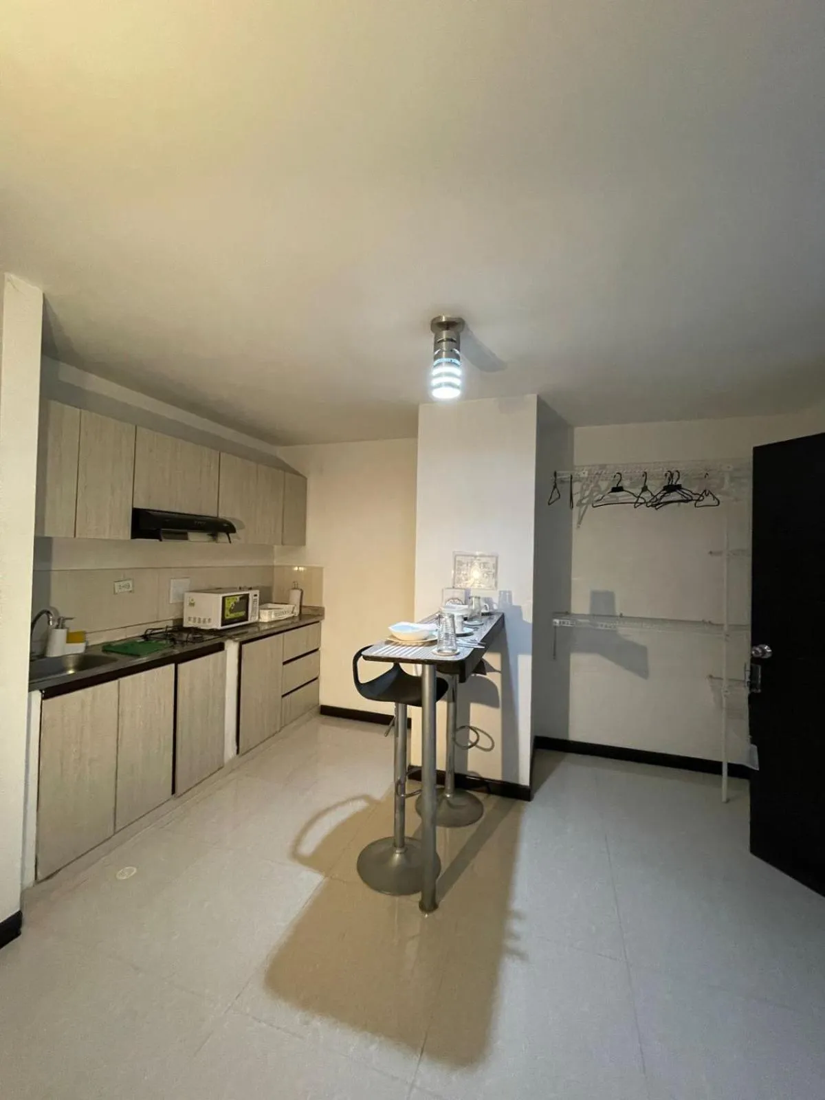 Kitchen or kitchenette in Hotel Plaza Norte Cali