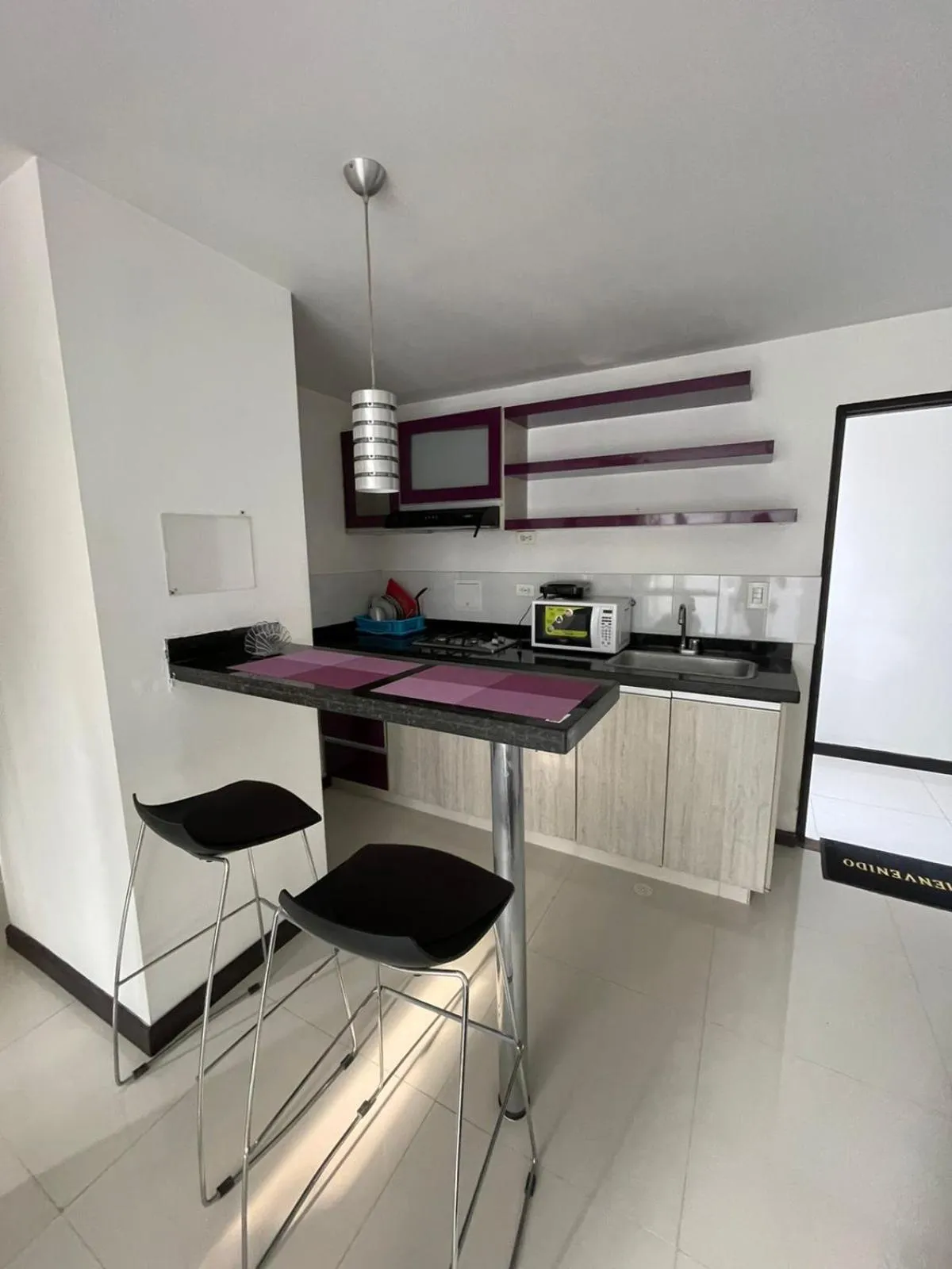 kitchen in Hotel Plaza Norte Cali