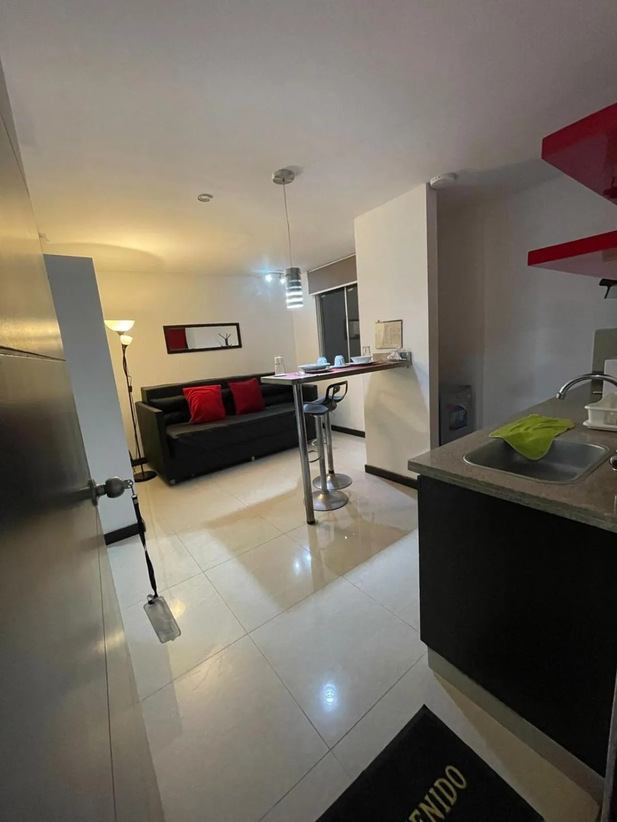 Kitchen or kitchenette in Hotel Plaza Norte Cali