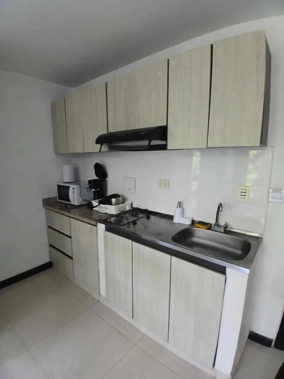 Kitchen or kitchenette in Hotel Plaza Norte Cali