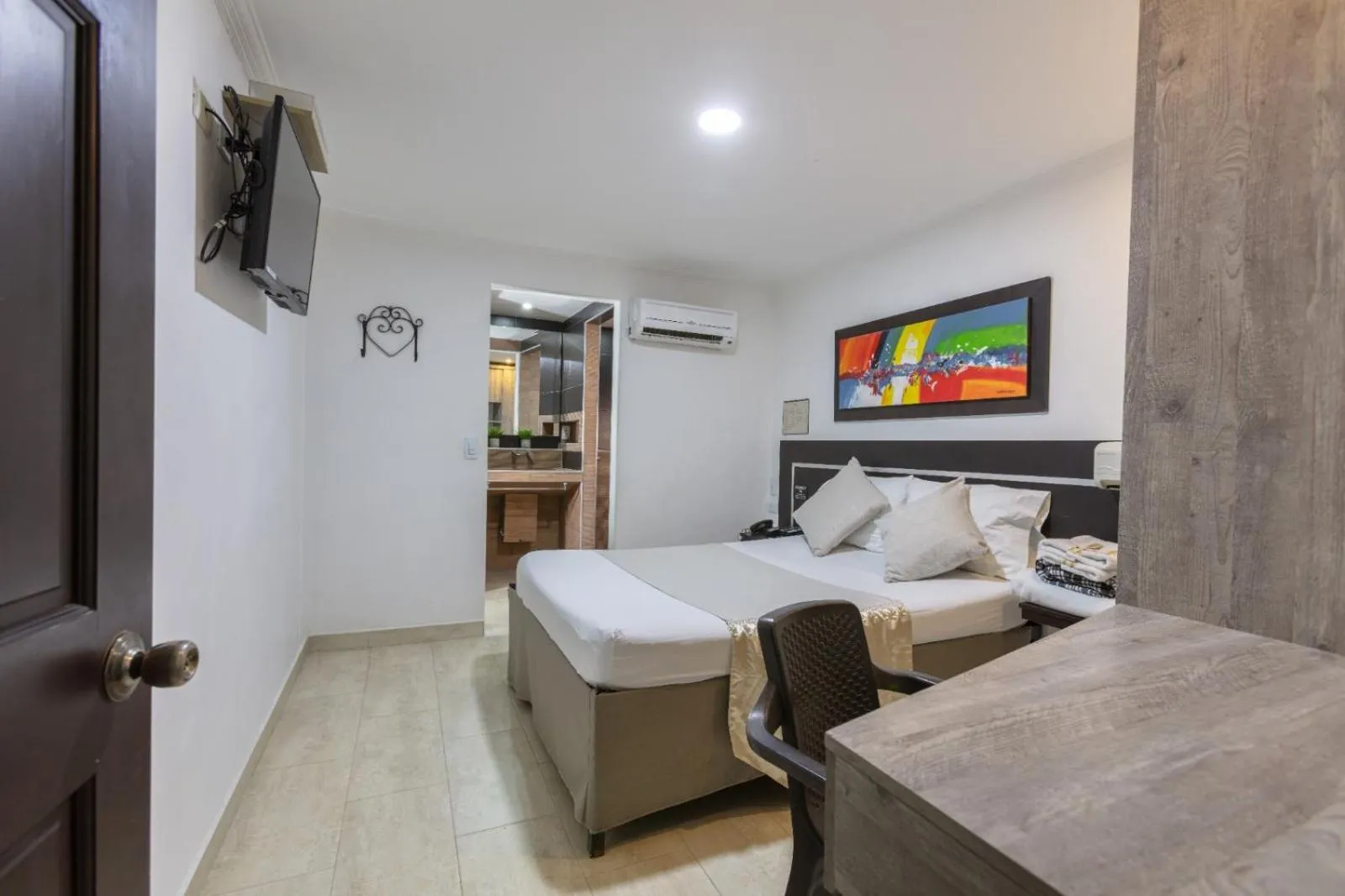 Bed in Hotel Plaza Norte Cali