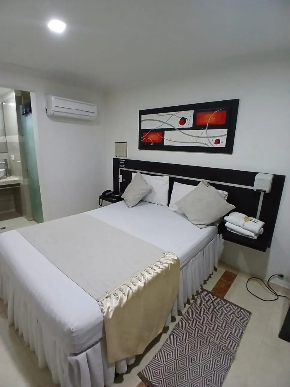 Bed in Hotel Plaza Norte Cali