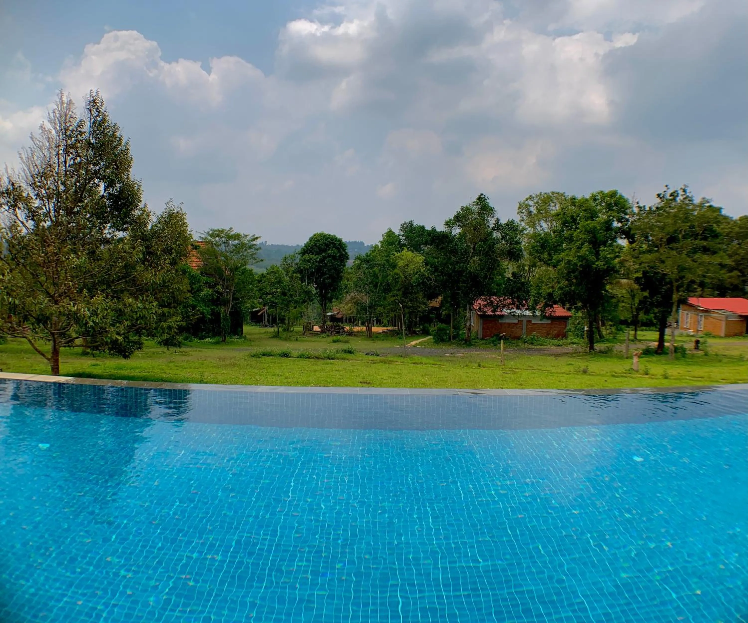 Pool view in Nature Lodge