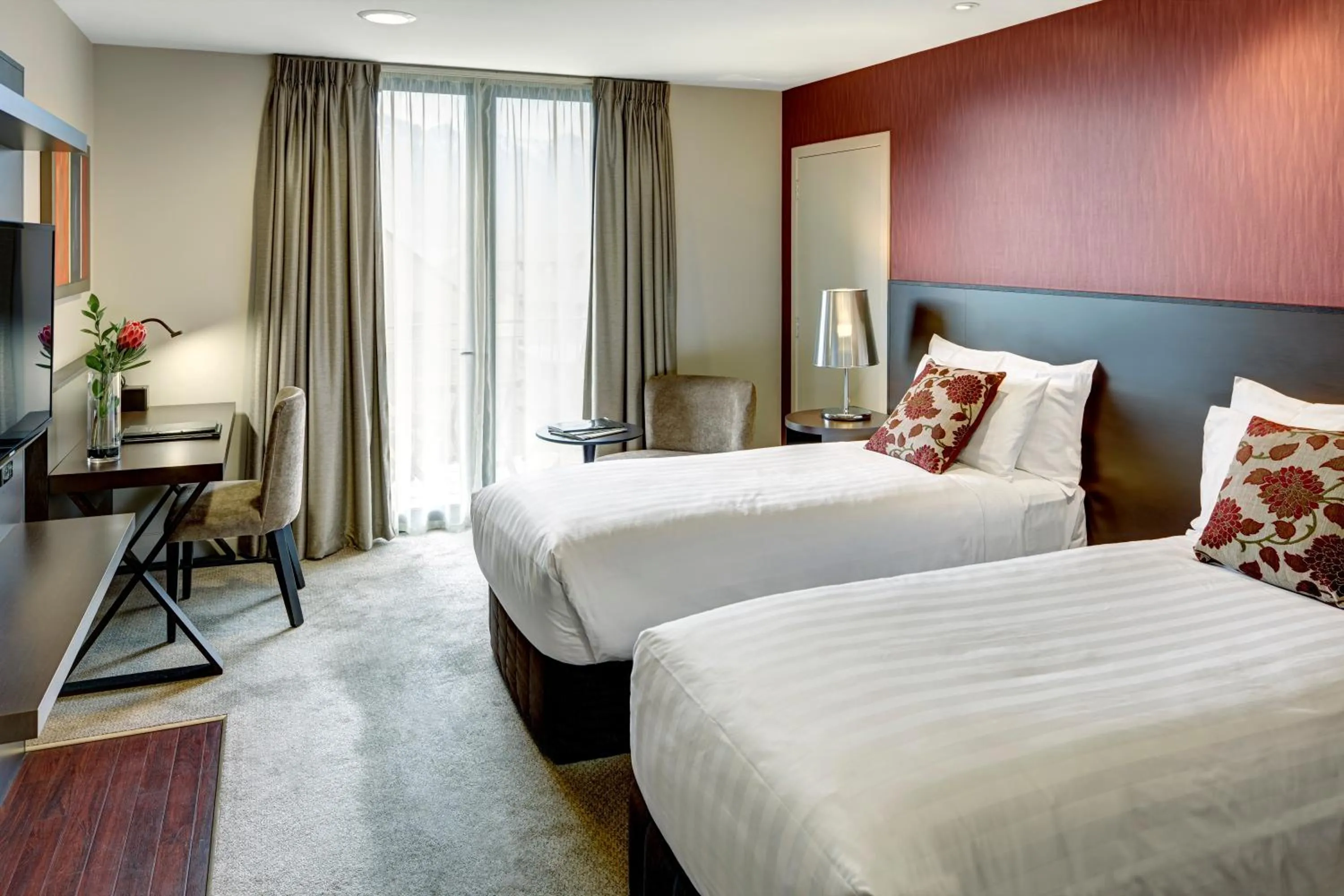 Bed in Rendezvous Heritage Hotel Queenstown