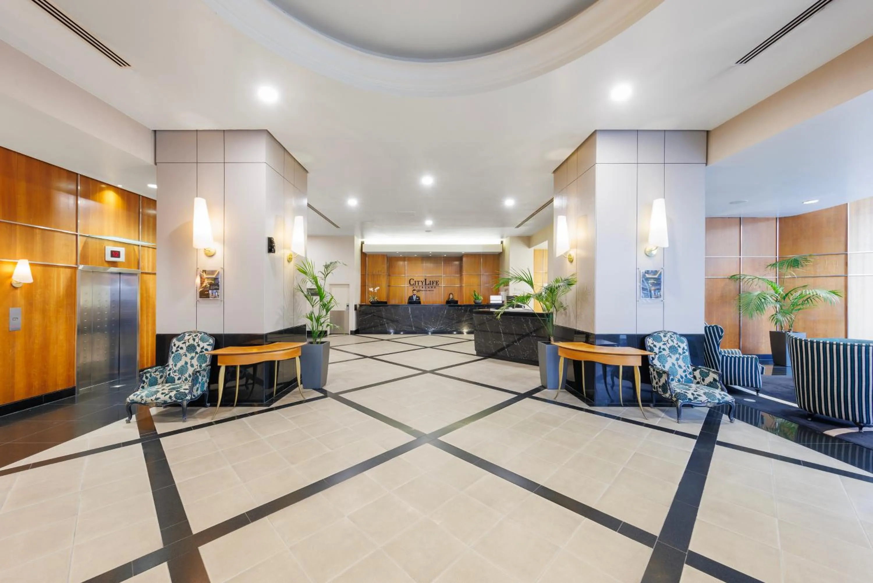Lobby or reception in CityLife Auckland