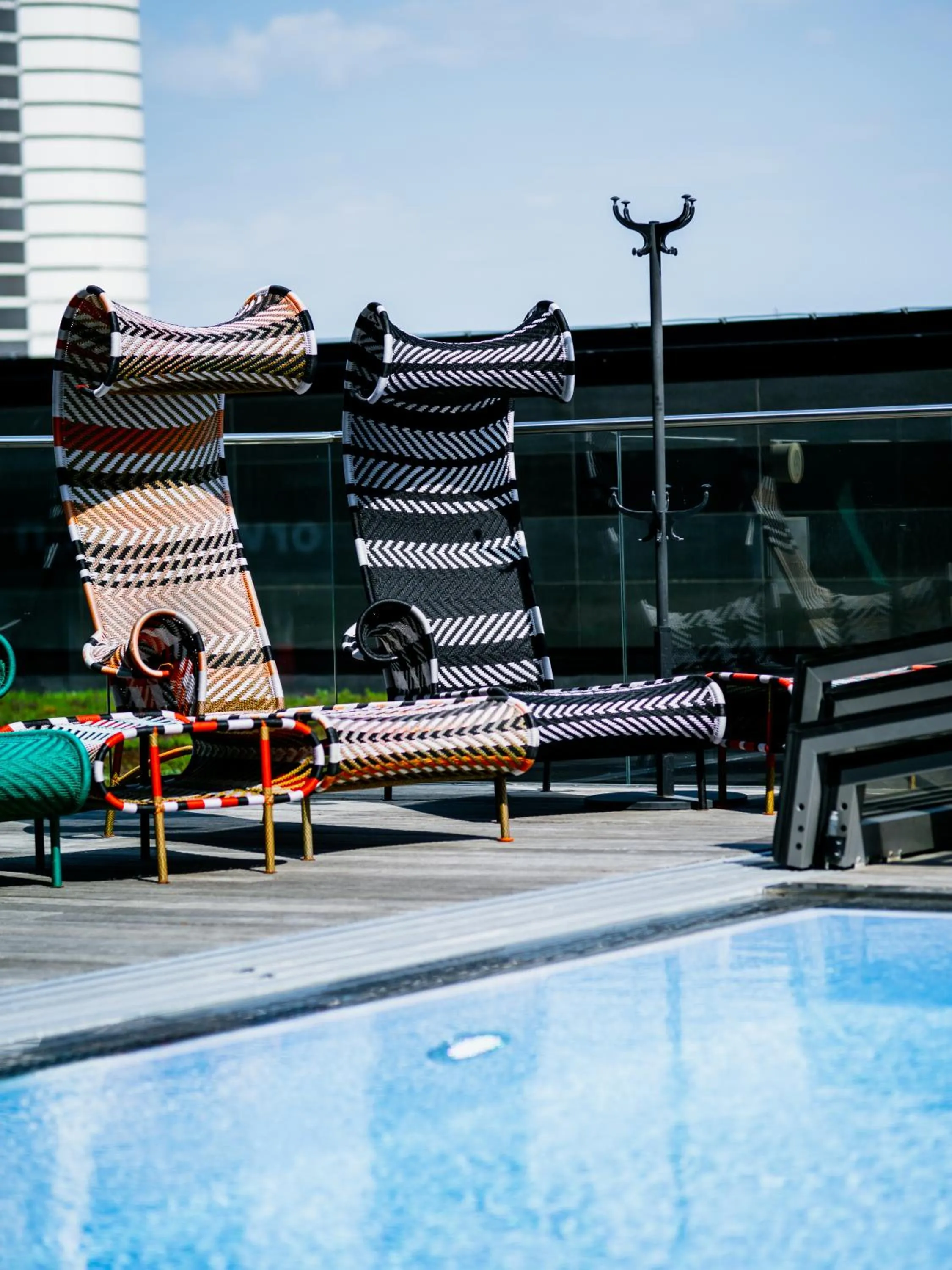 Swimming pool in Clarion Hotel Arlanda Airport Terminal