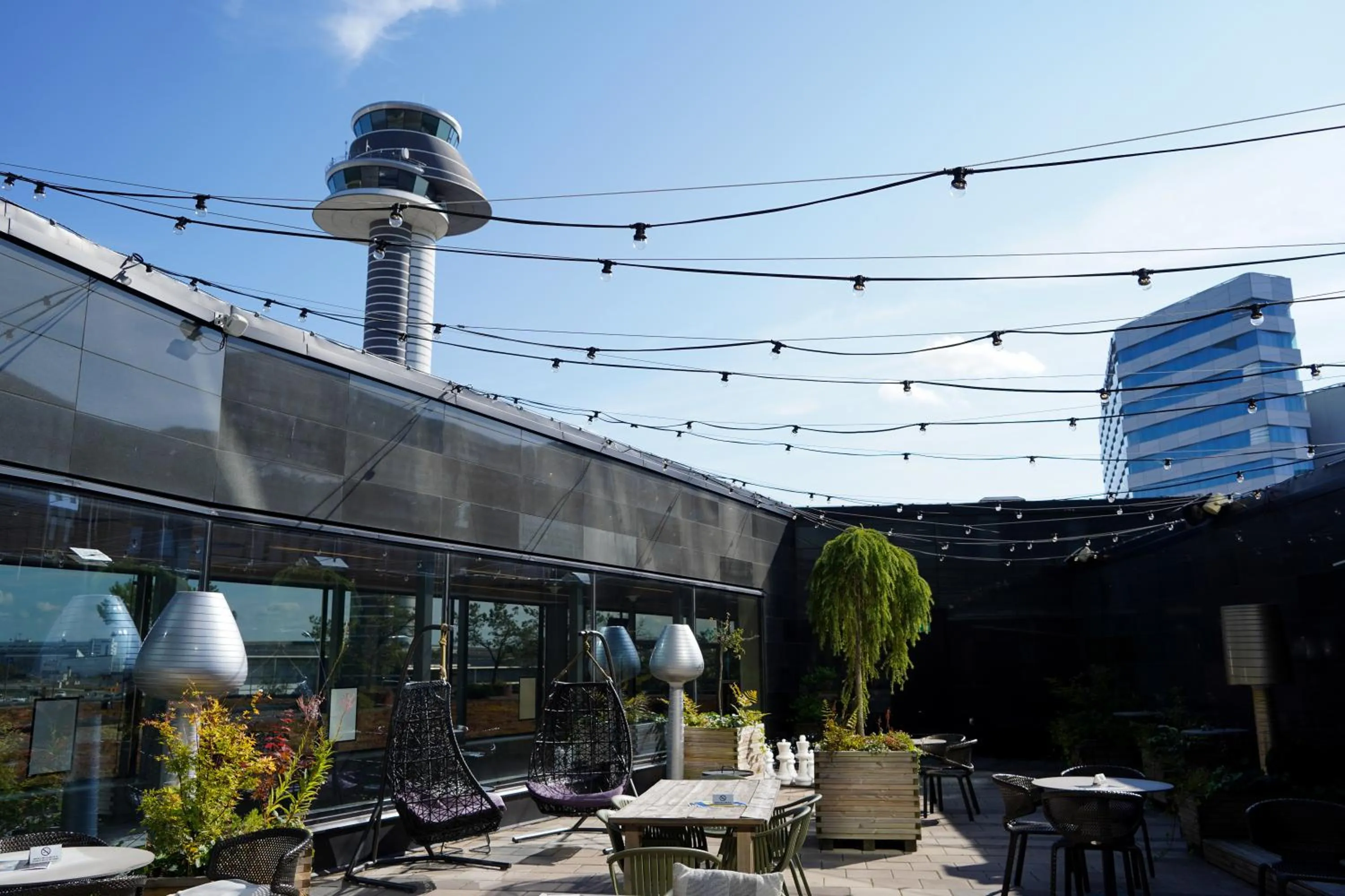 Balcony/Terrace in Clarion Hotel Arlanda Airport Terminal