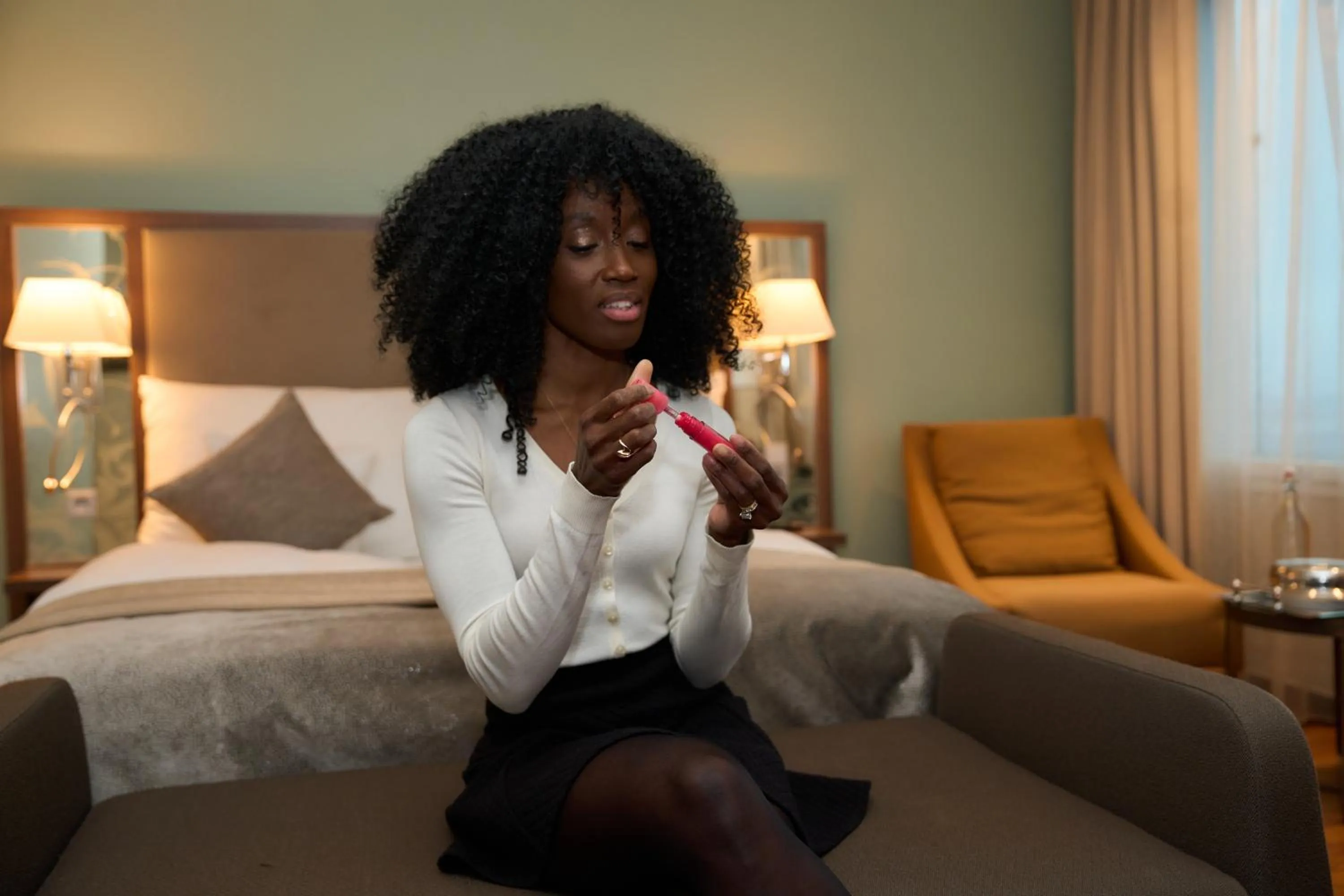 People, Bed in Clarion Hotel Arlanda Airport Terminal