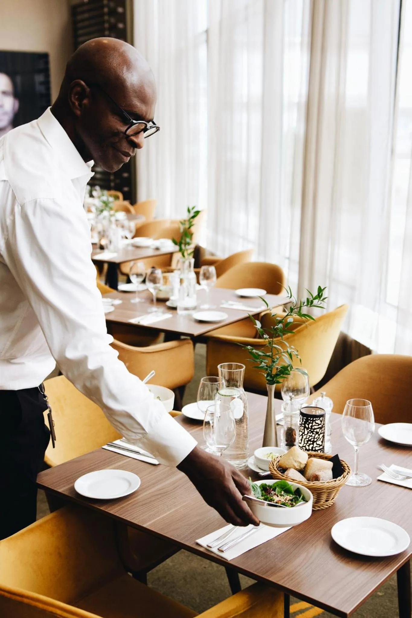 Lunch in Clarion Hotel Arlanda Airport Terminal