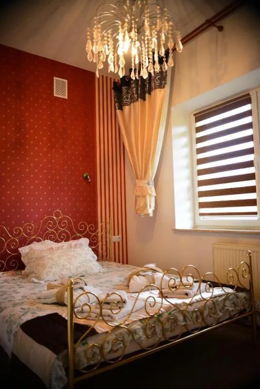 Bed in Hotel Villa Hubertus Kutno