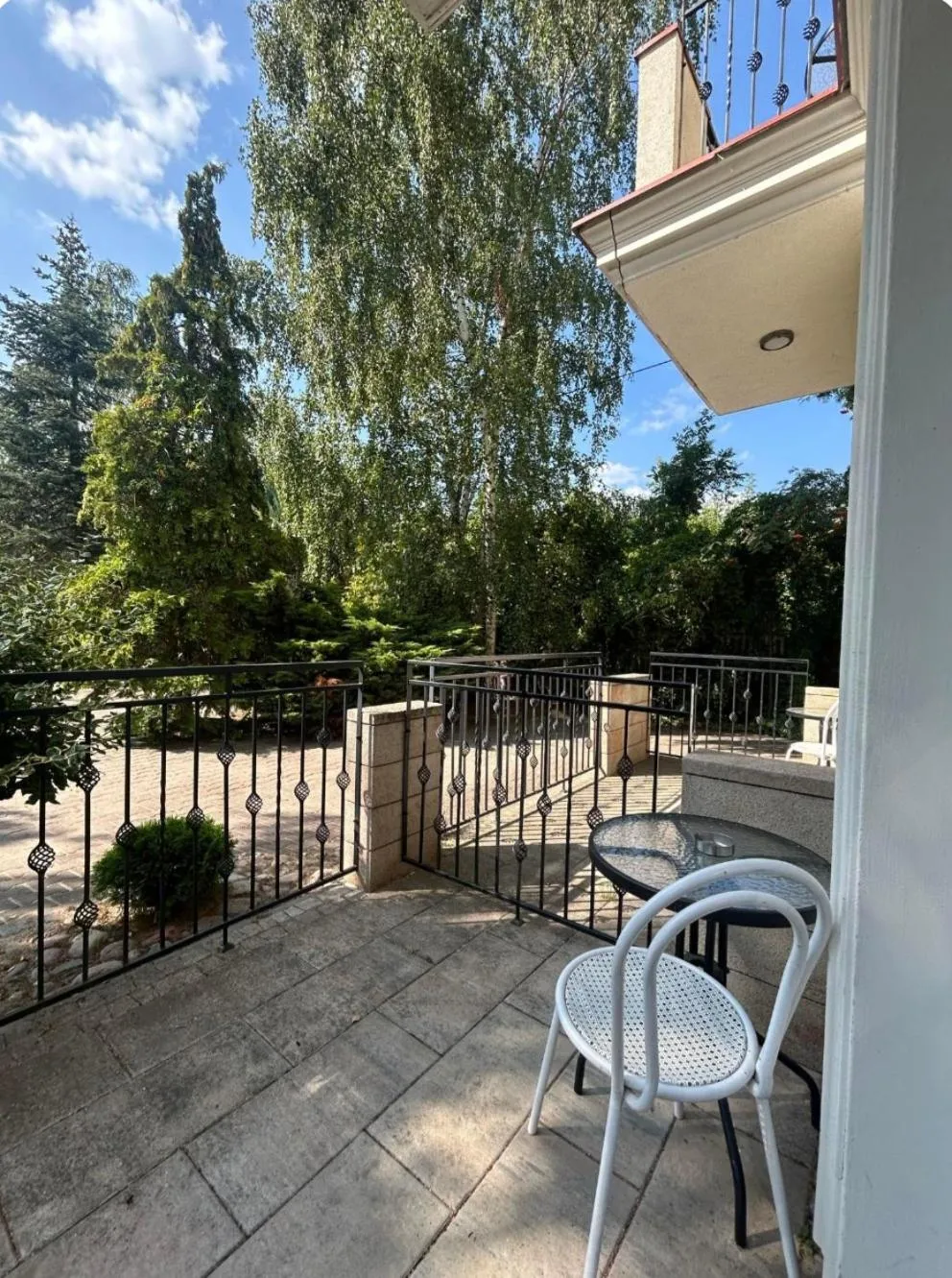 Balcony/Terrace in Hotel Villa Hubertus Kutno