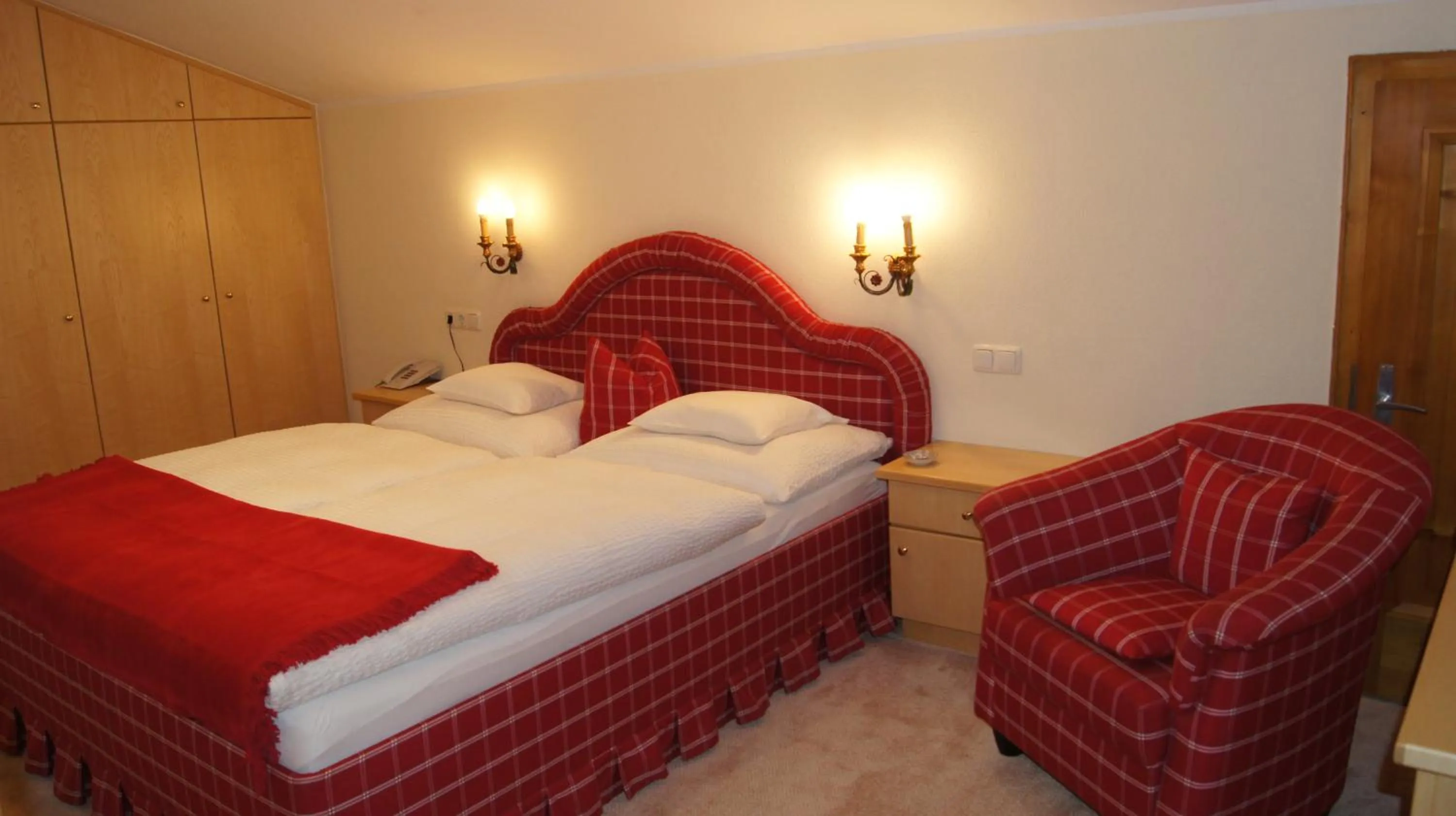 Bed in Pension Hartenfels