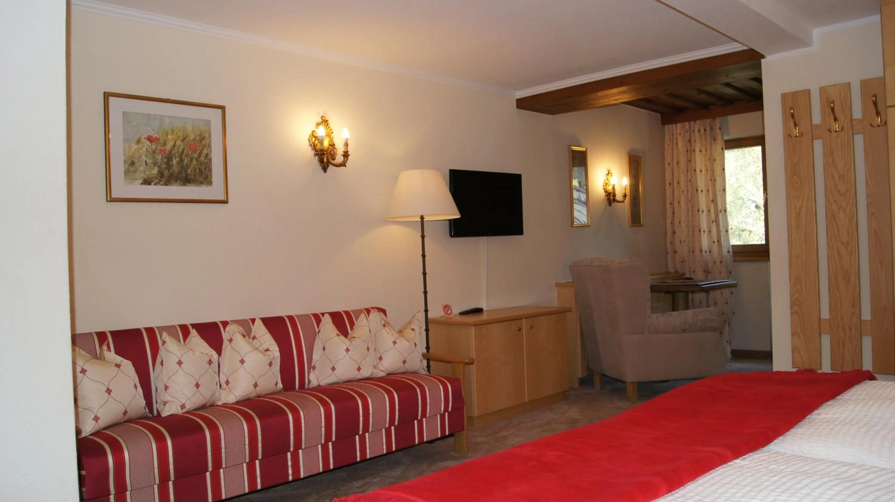 Bed in Pension Hartenfels