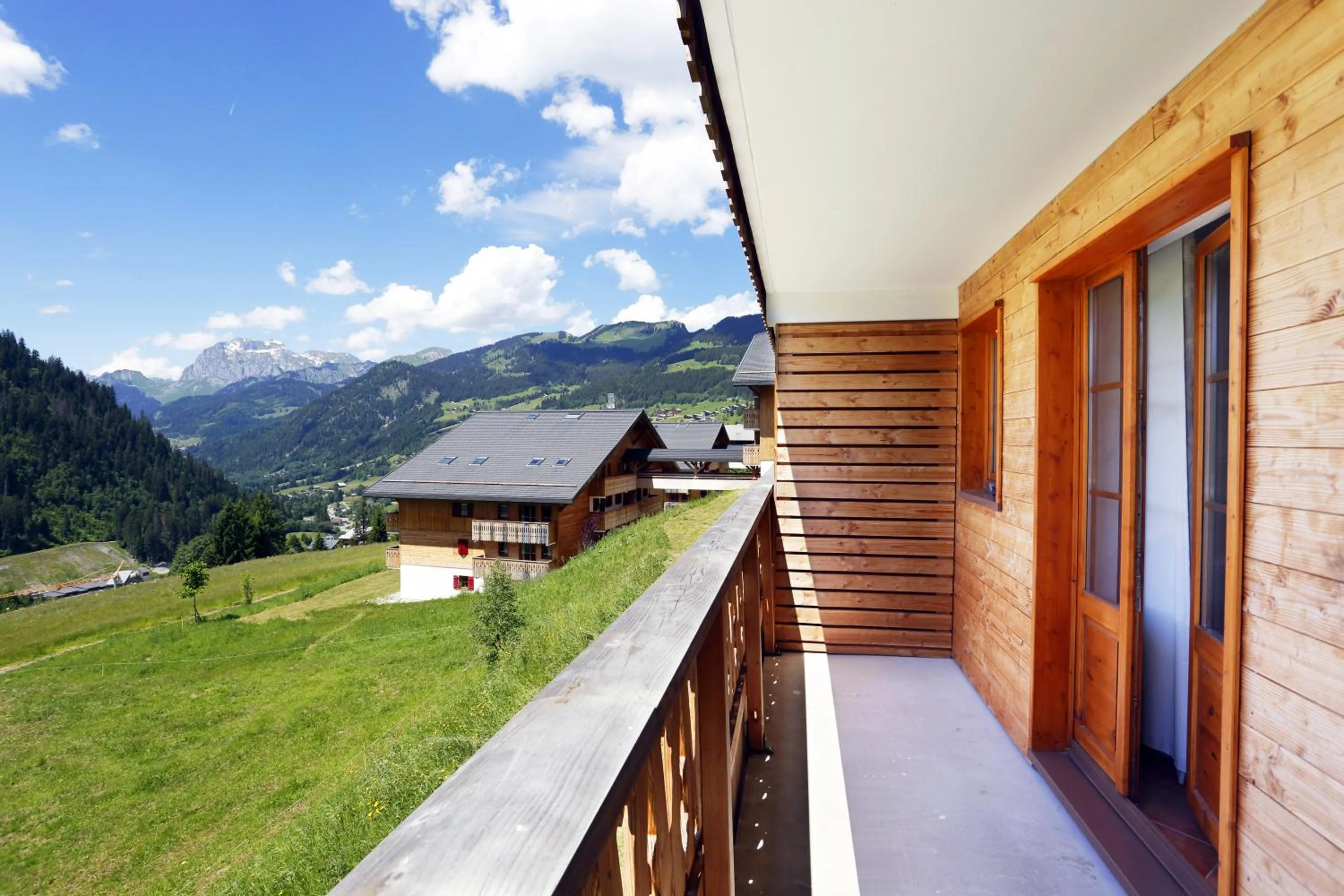 Balcony/Terrace in Résidence Néméa Le Grand Lodge