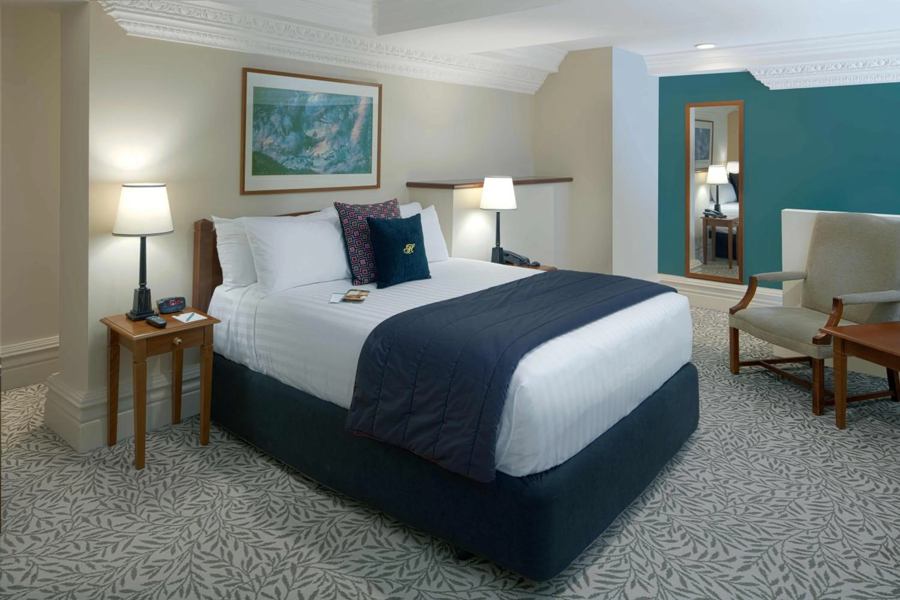 Bed in Adina Heritage Christchurch