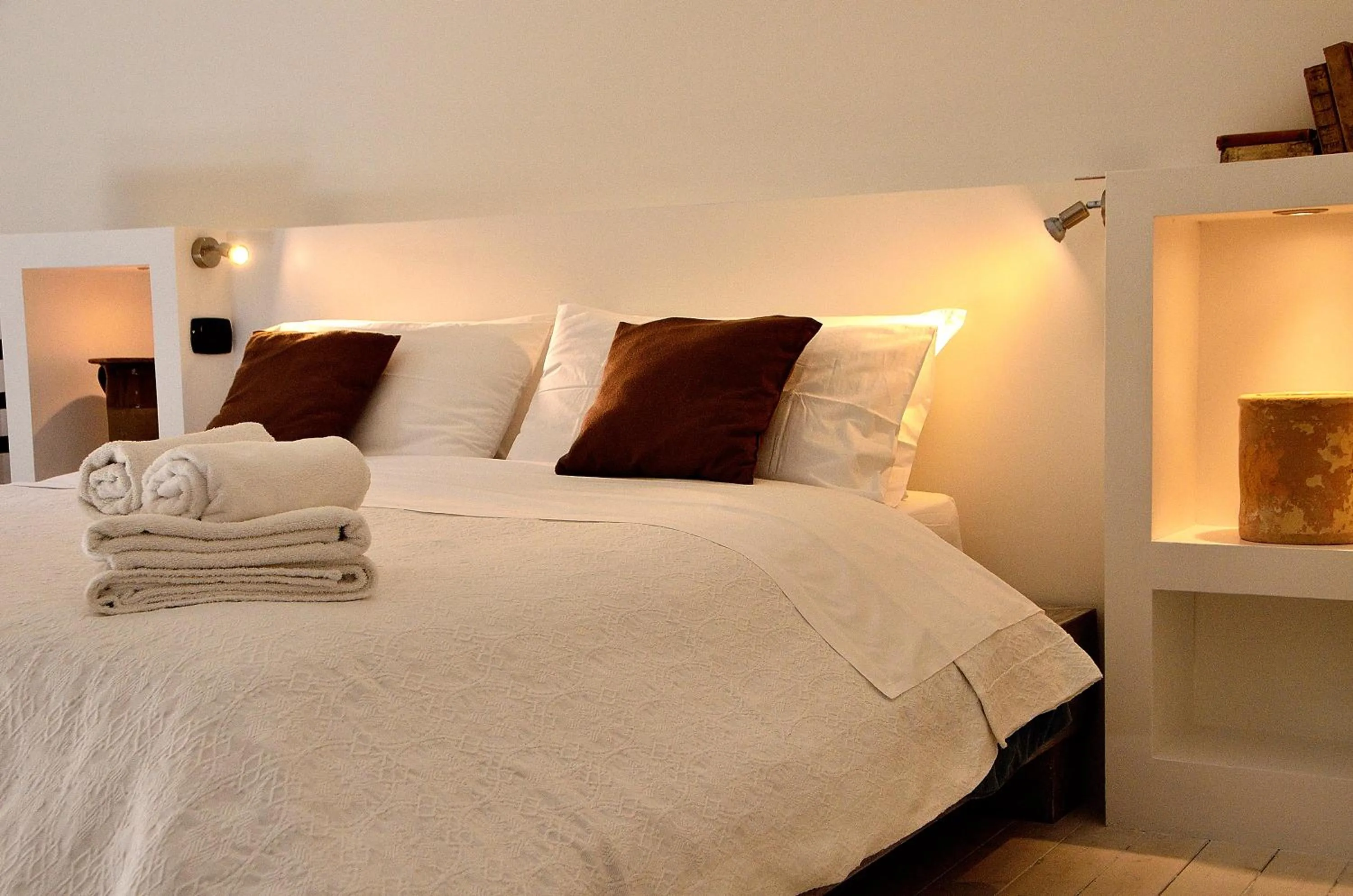 Balcony/Terrace, Bed in Azzurretta Guest House