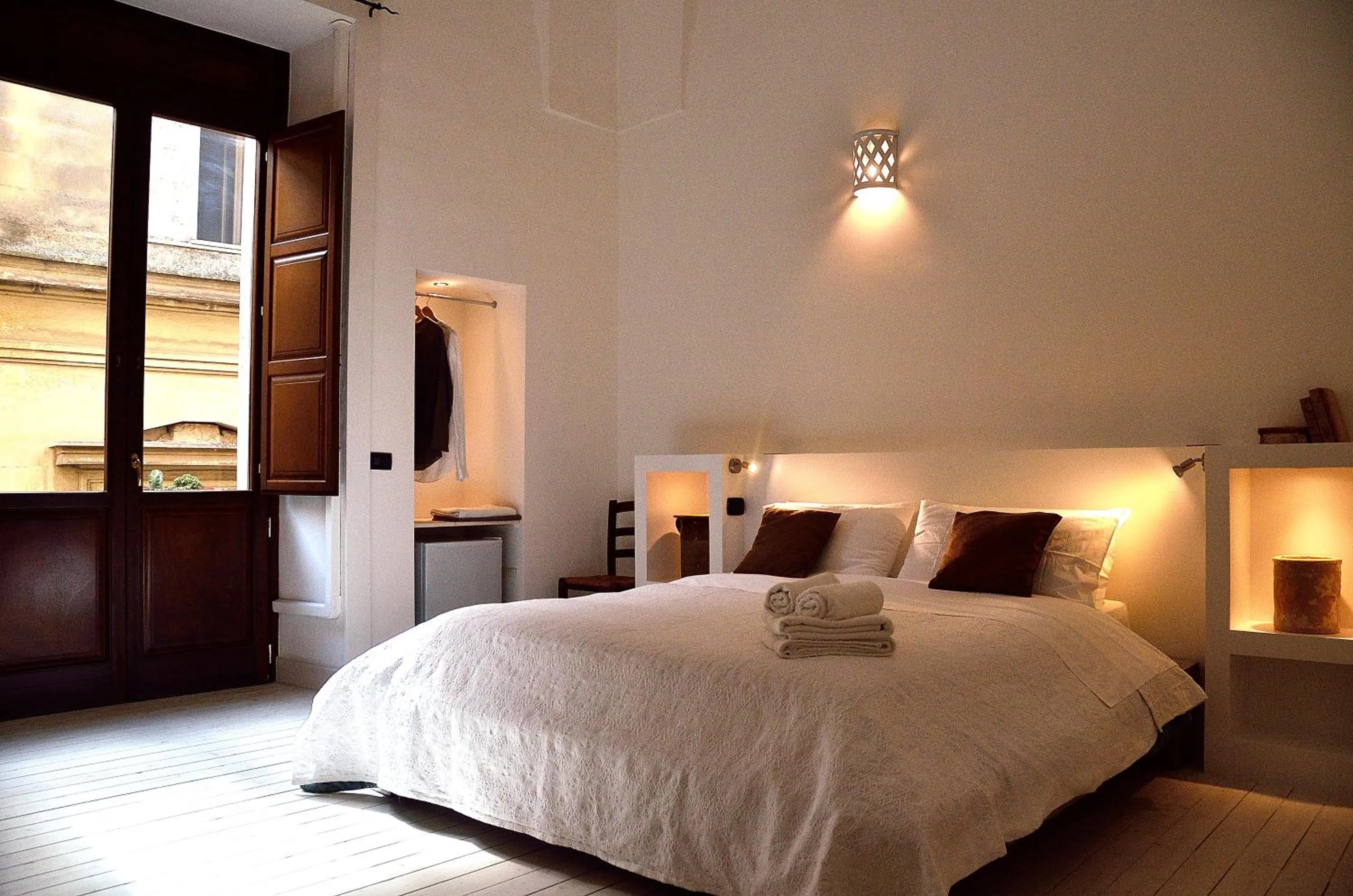 Balcony/Terrace, Bed in Azzurretta Guest House