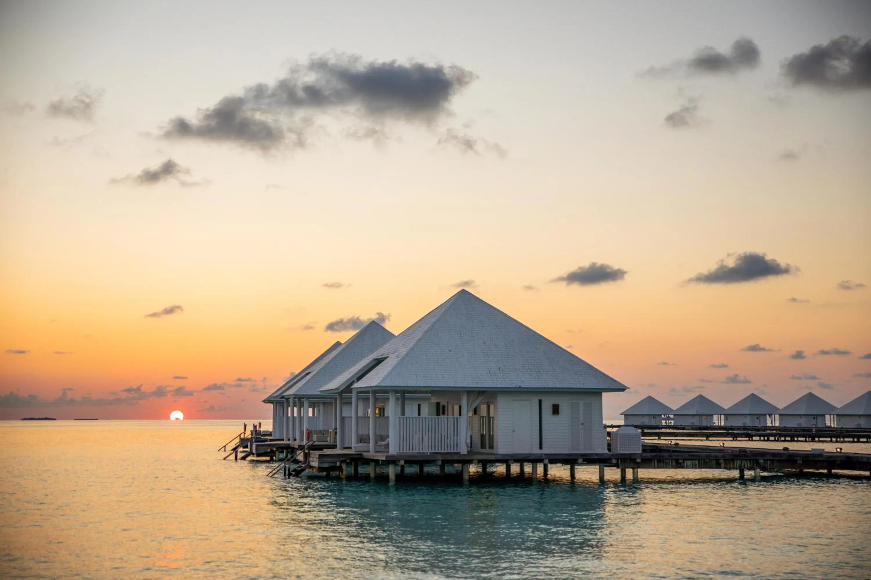 Property building in Diamonds Athuruga Maldives Resort & Spa