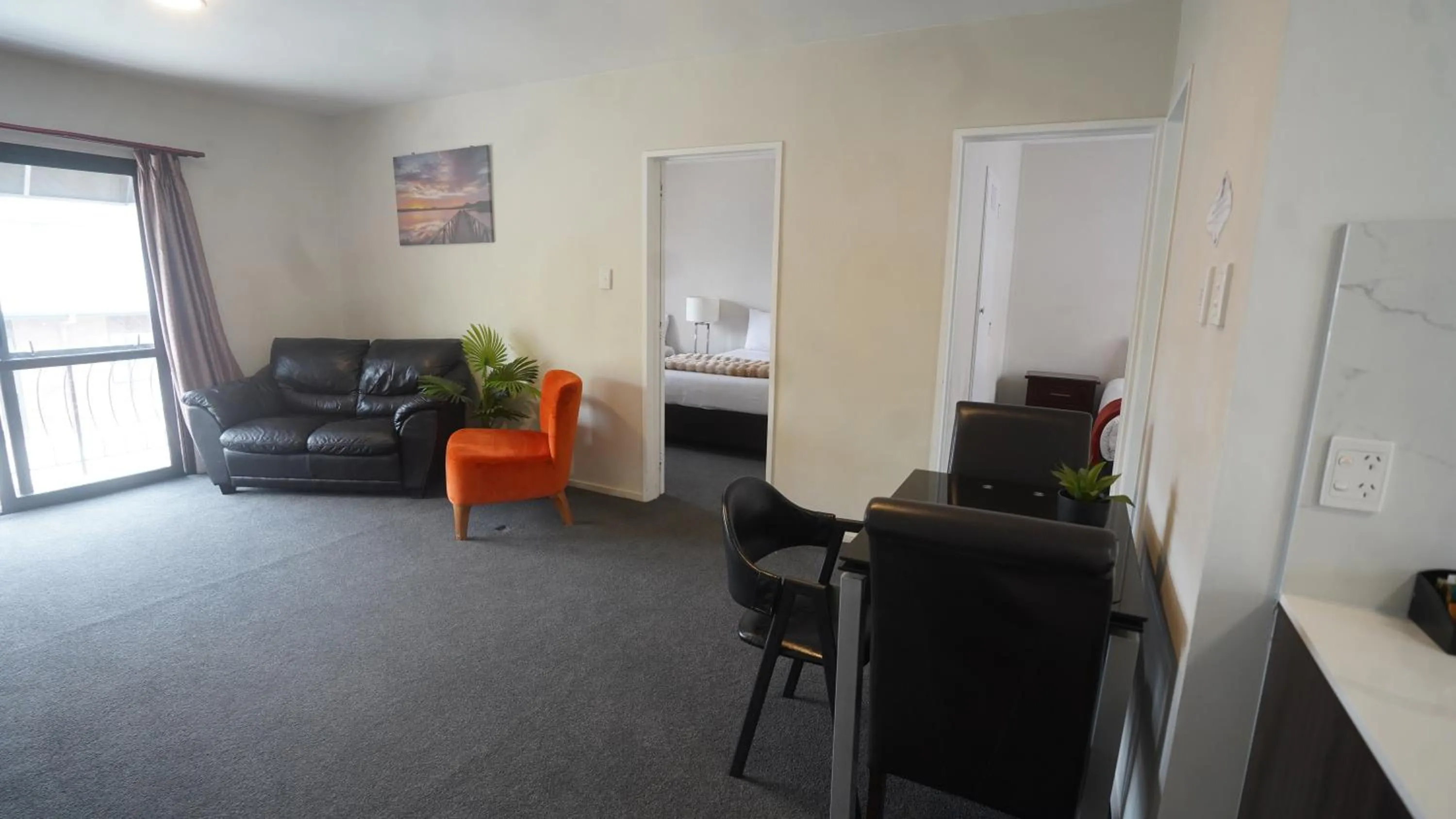 Living room in Abbey Motor Lodge