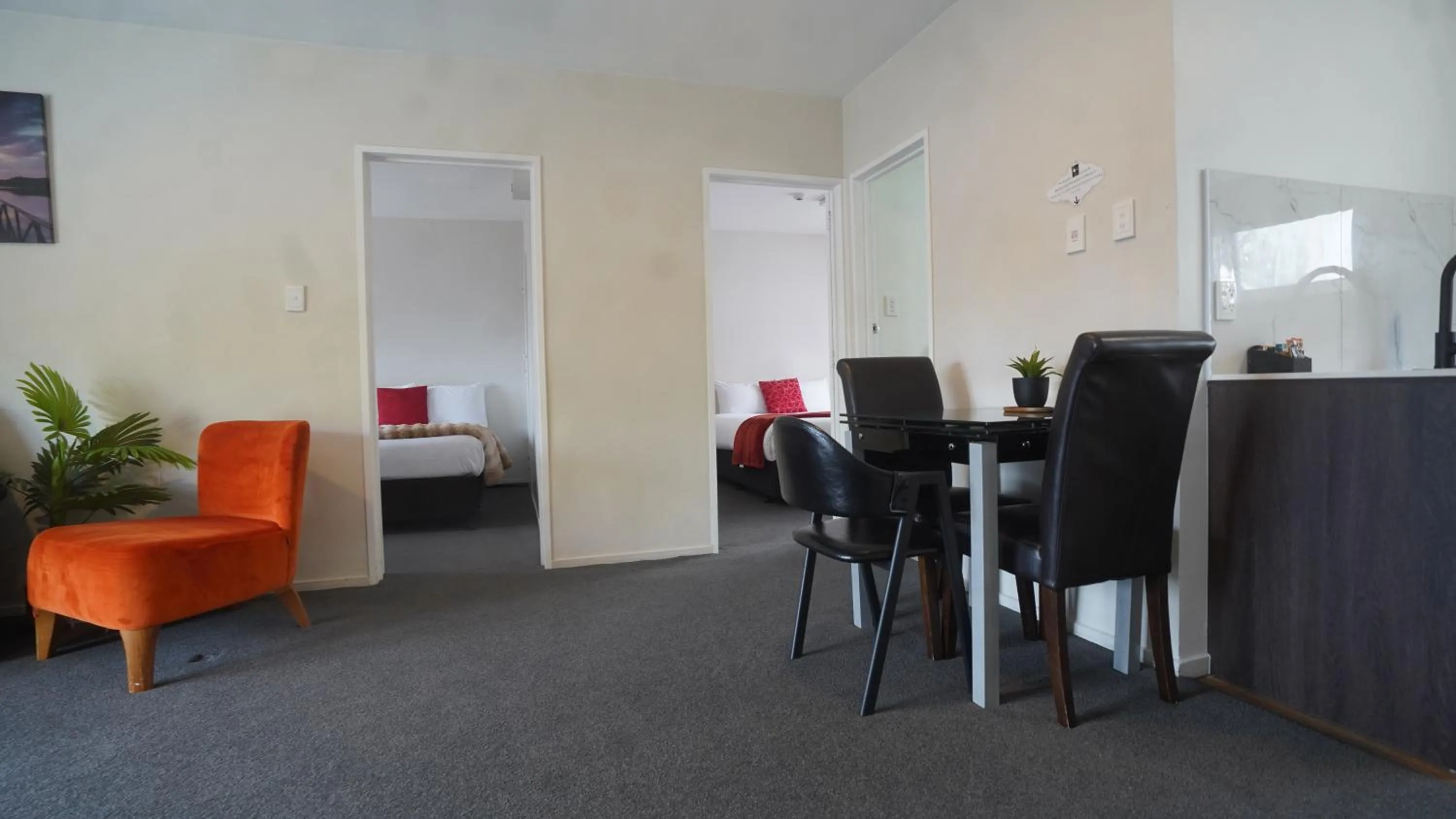 Living room in Abbey Motor Lodge