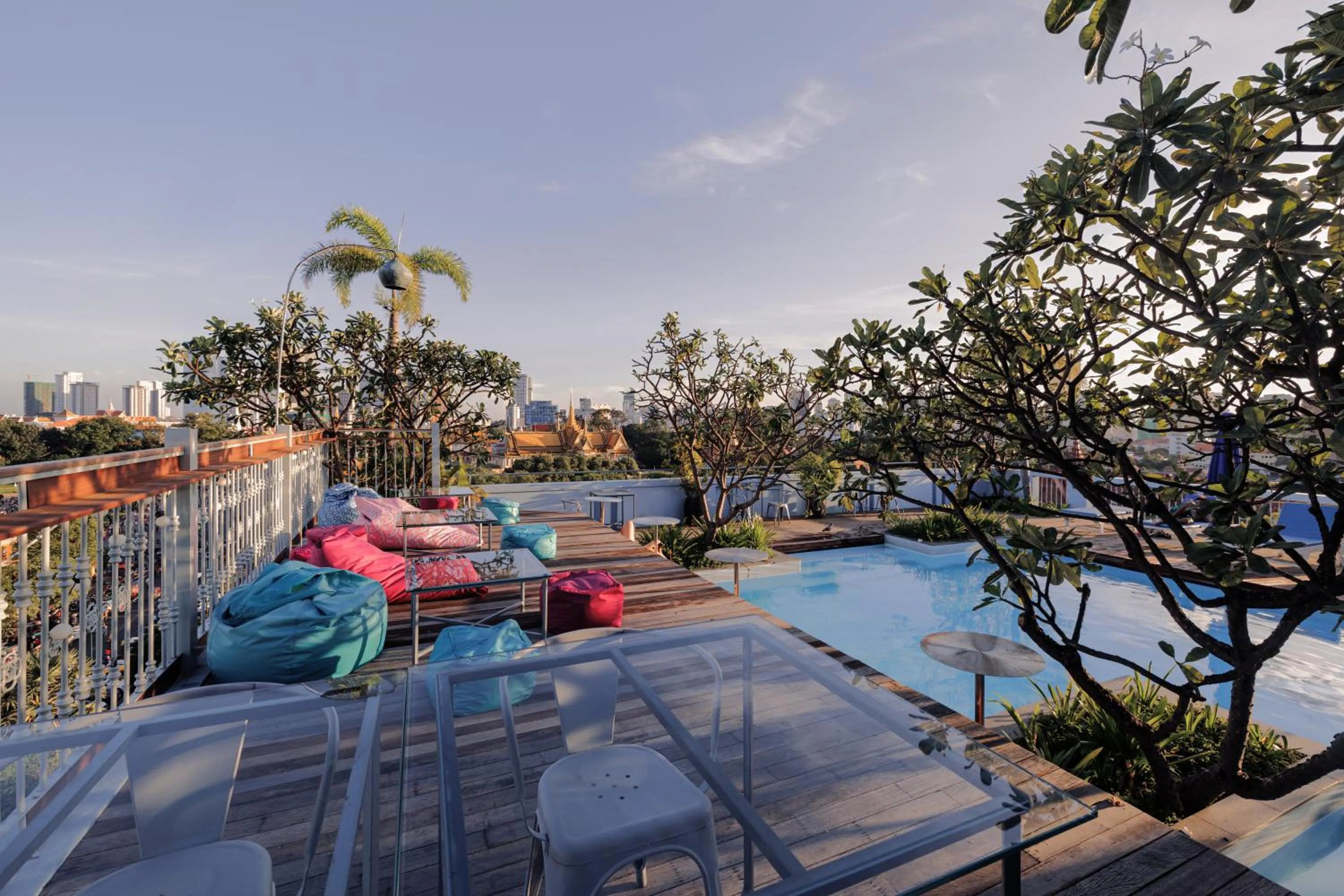 Restaurant/places to eat in The Frangipani Royal Palace Hotel