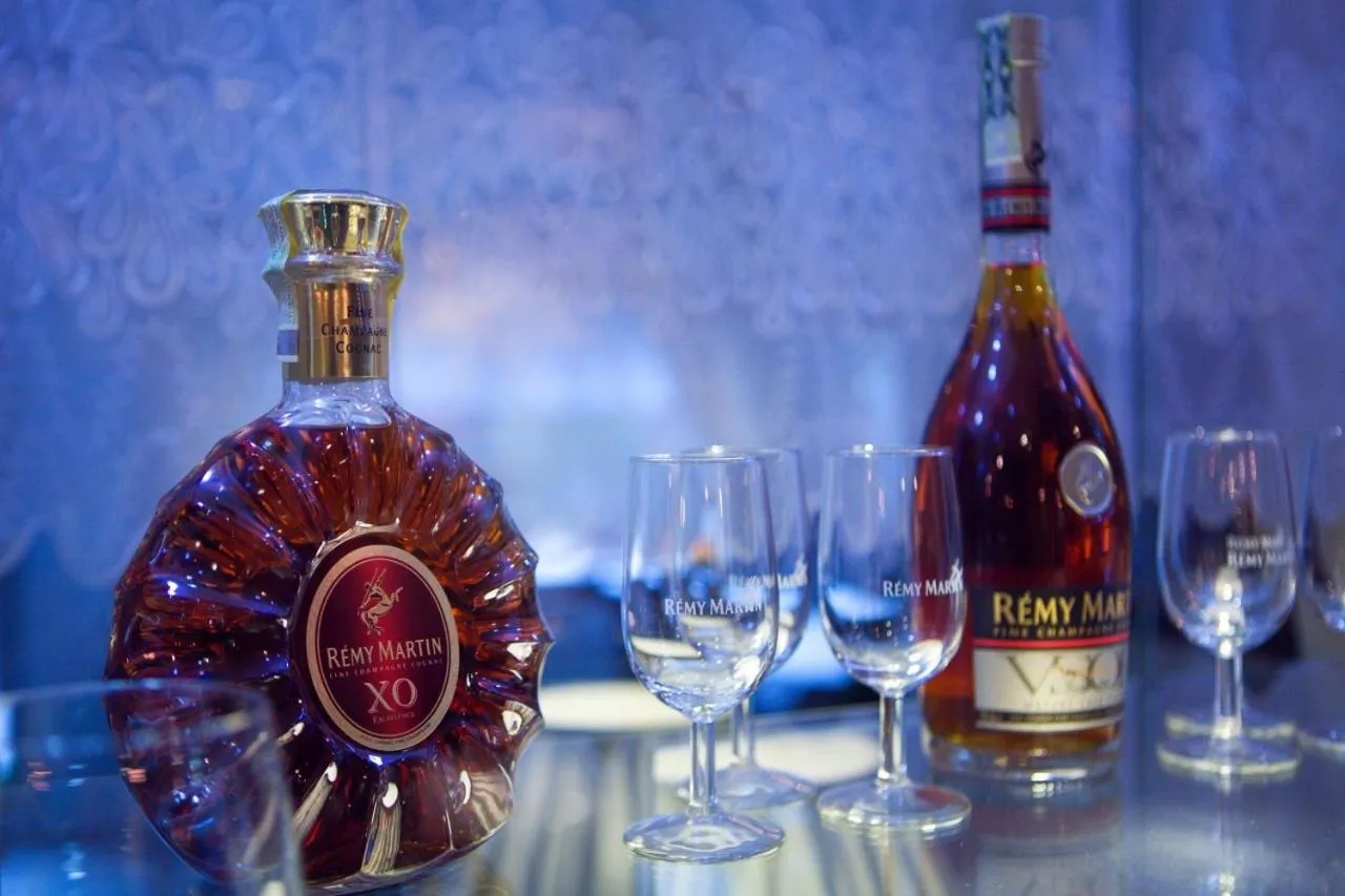 Alcoholic drinks in Hotel Berg