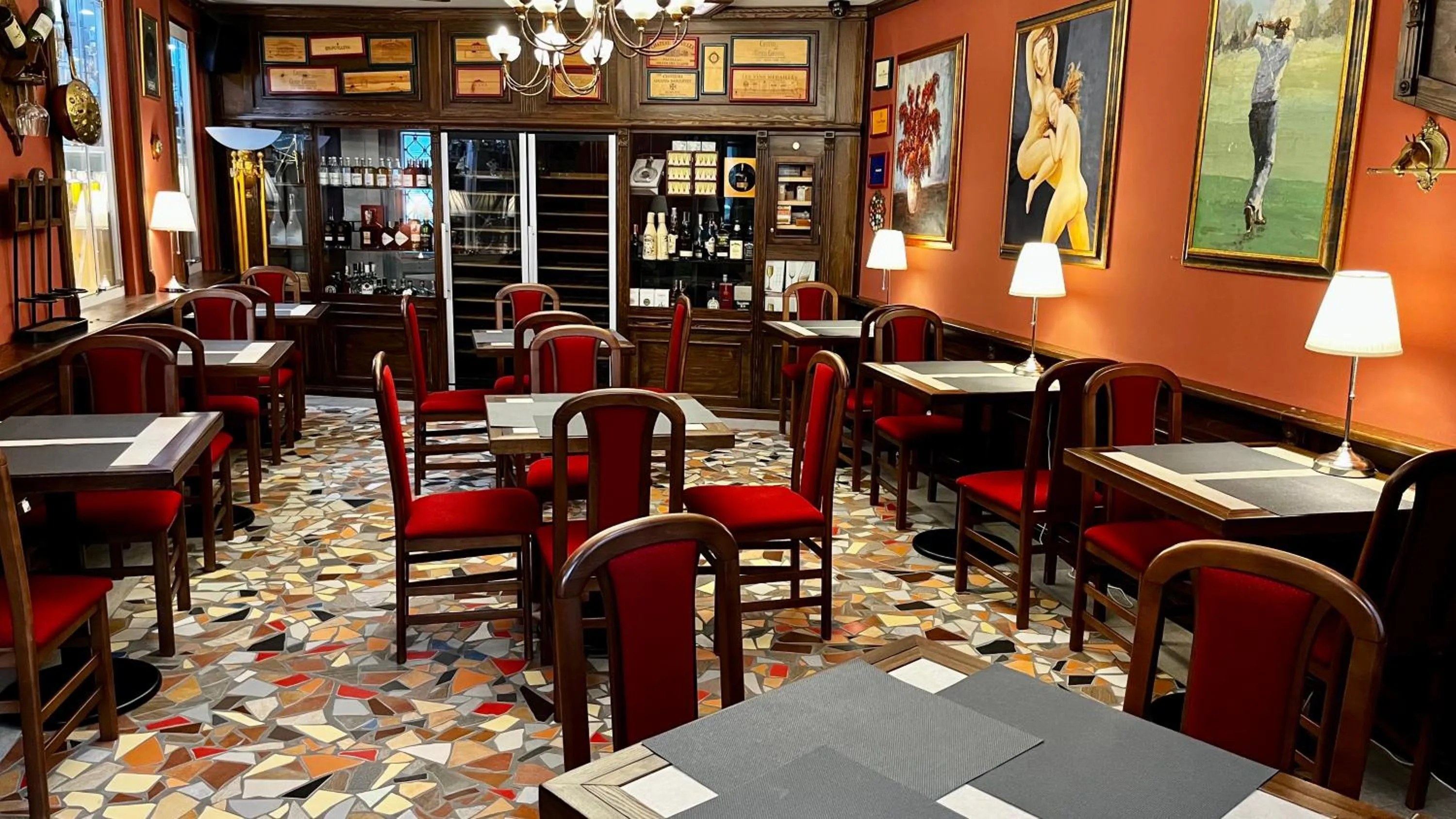 Seating area in Hotel Berg