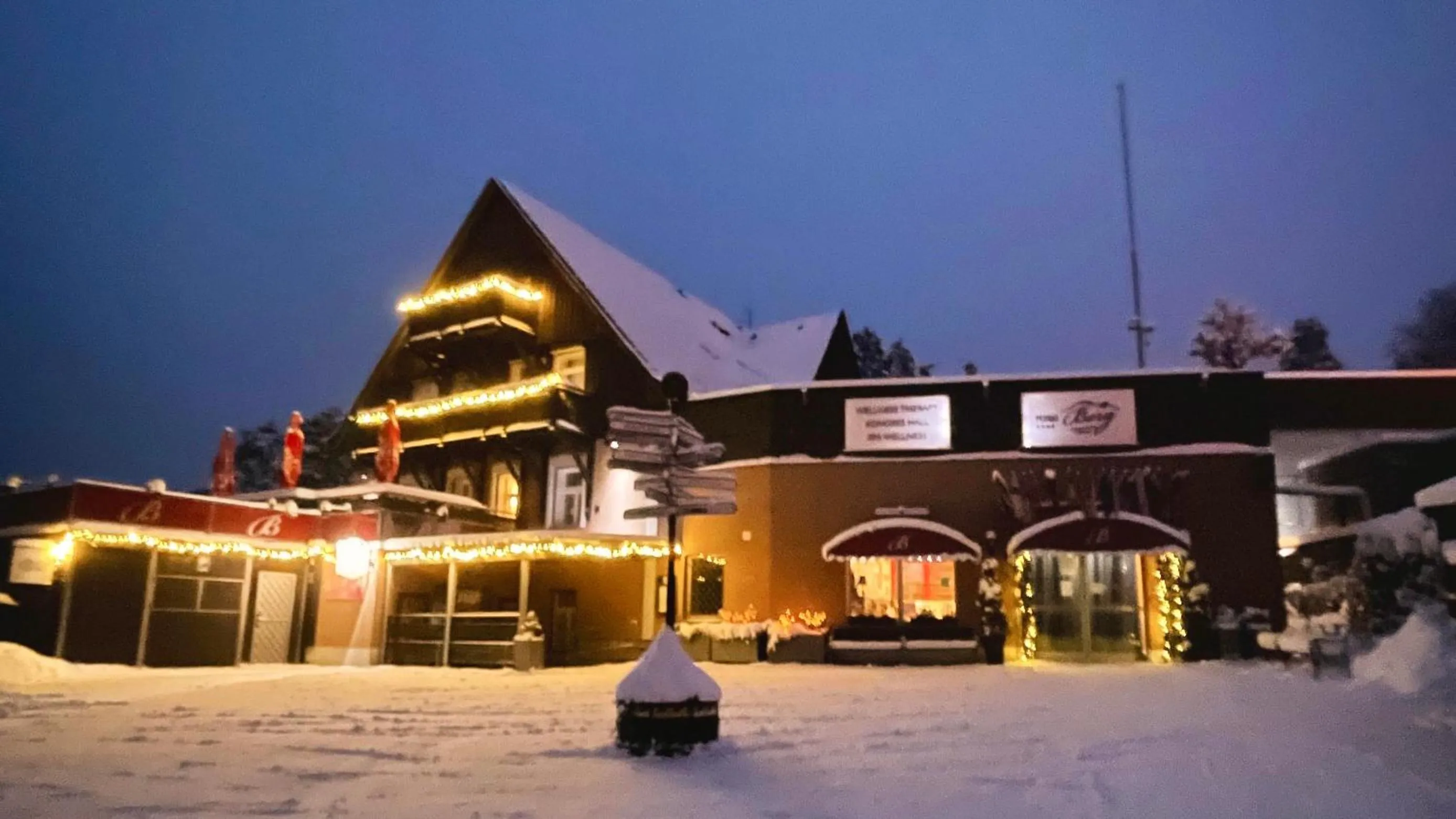 Property building in Hotel Berg