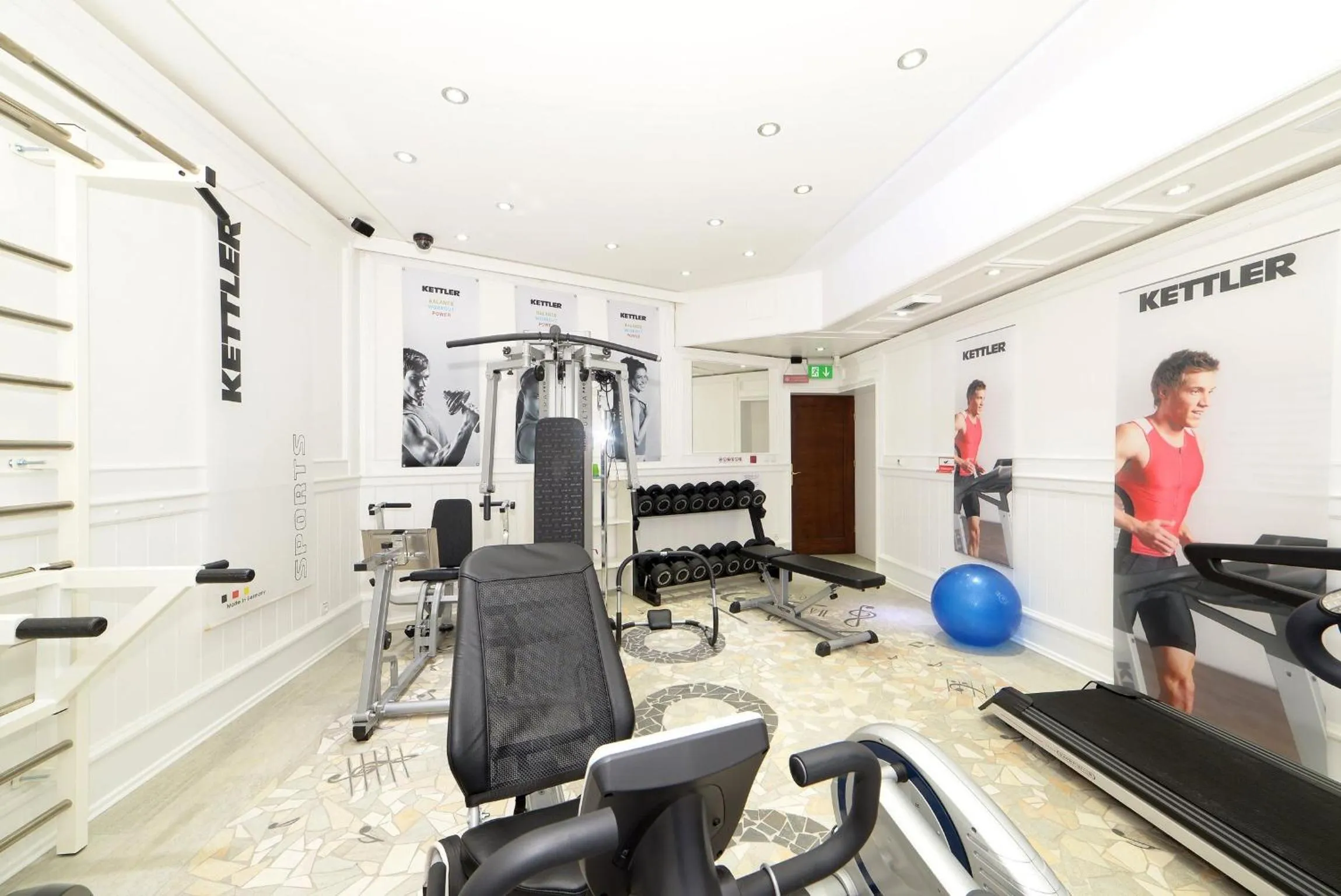 Fitness centre/facilities in Hotel Berg