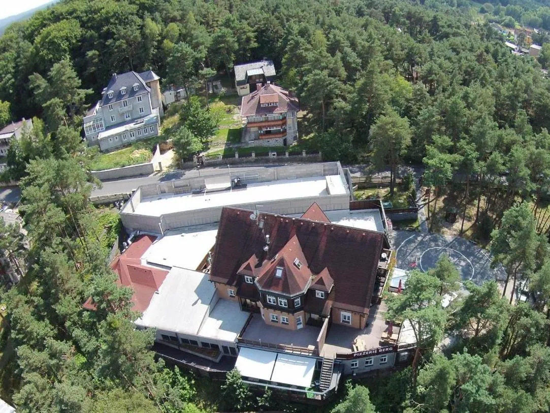 Bird's eye view in Hotel Berg
