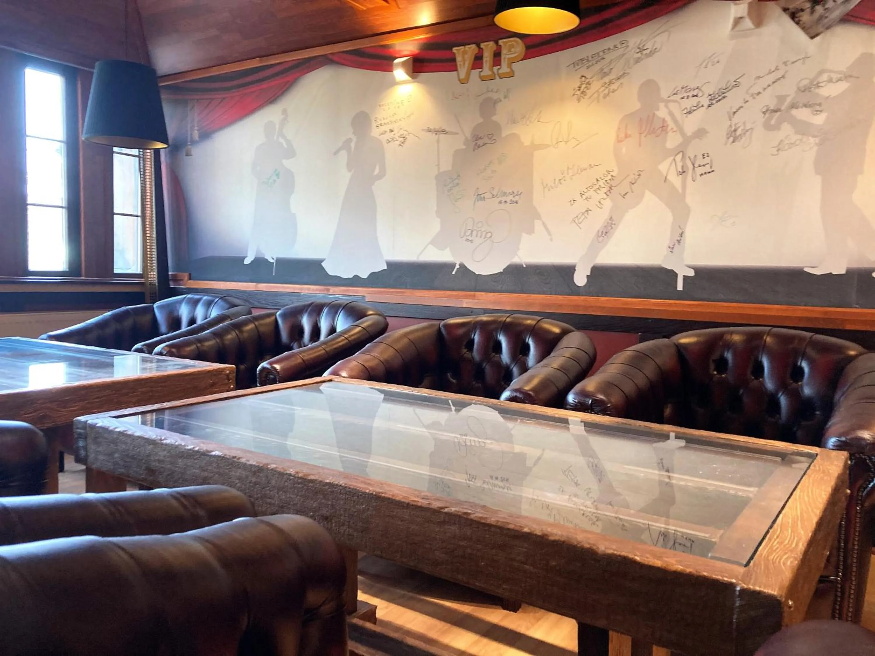 Seating area in Hotel Berg