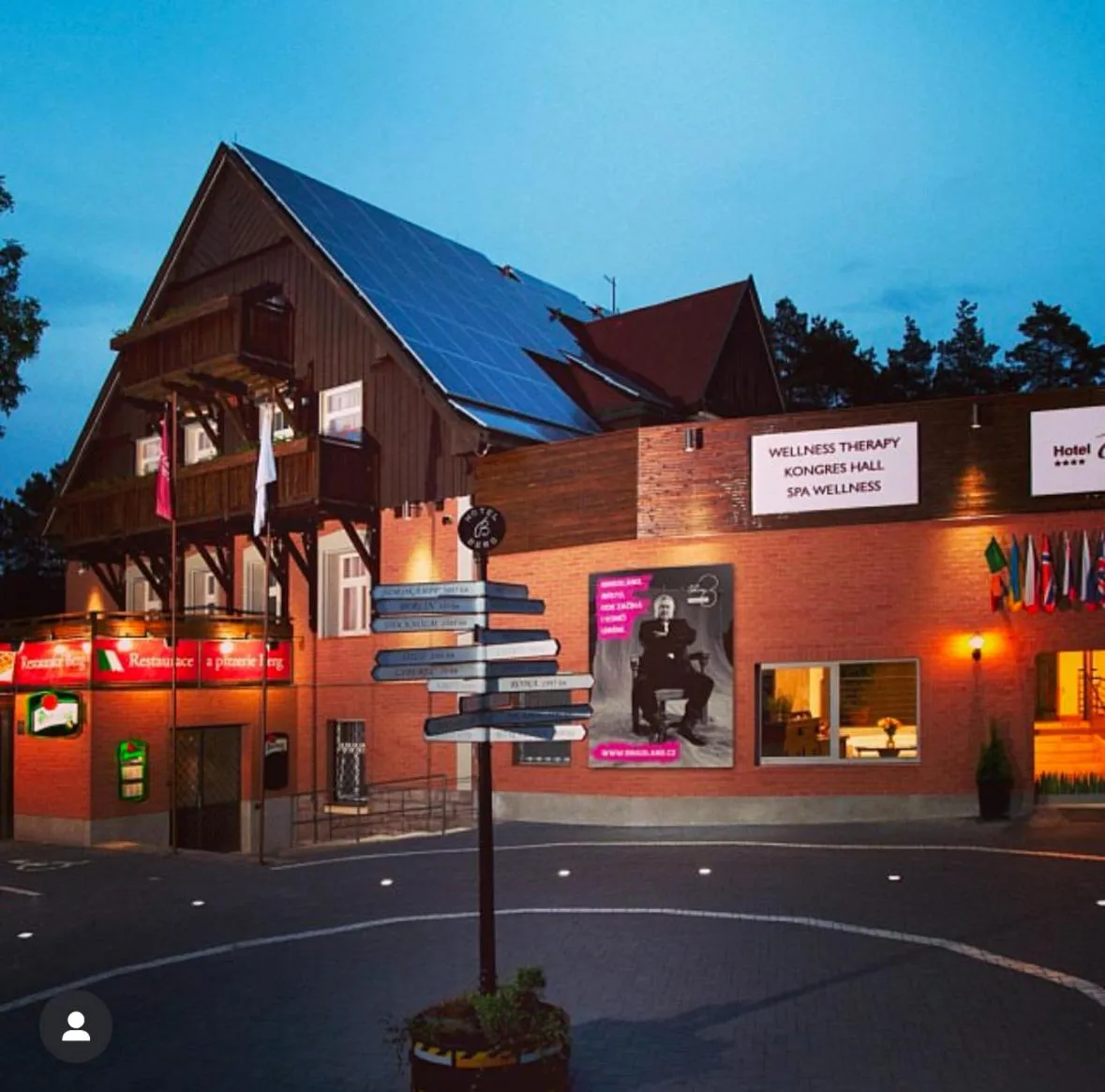 Property building in Hotel Berg