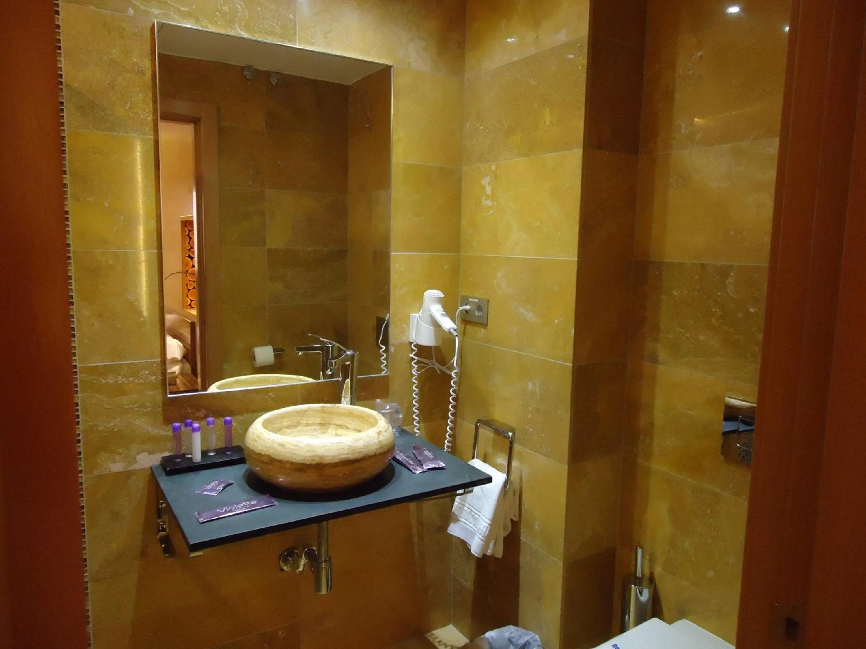 Shower in Hotel De Martin