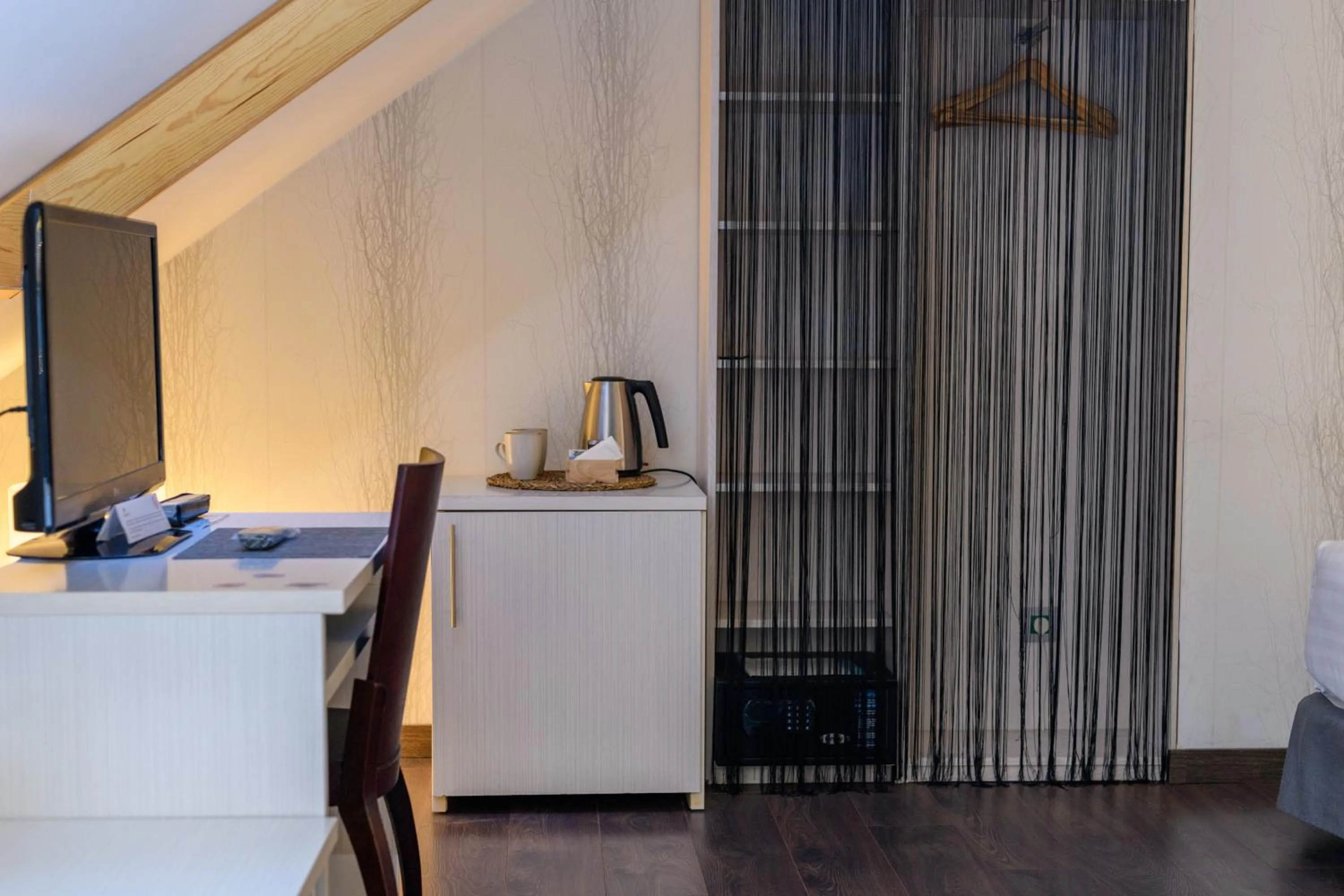 Coffee/tea facilities, Bed in Hotel De Martin