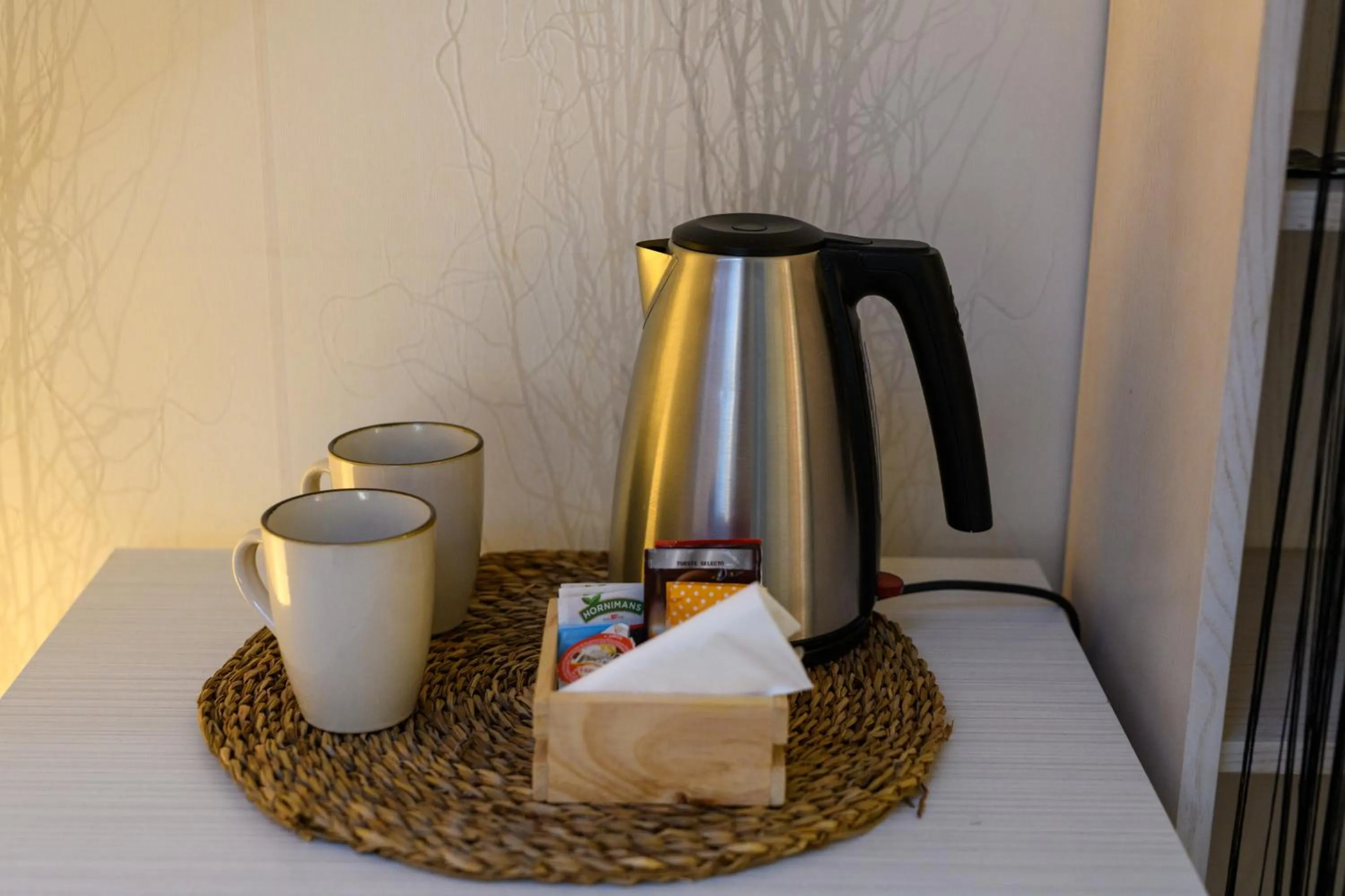 Coffee/tea facilities in Hotel De Martin