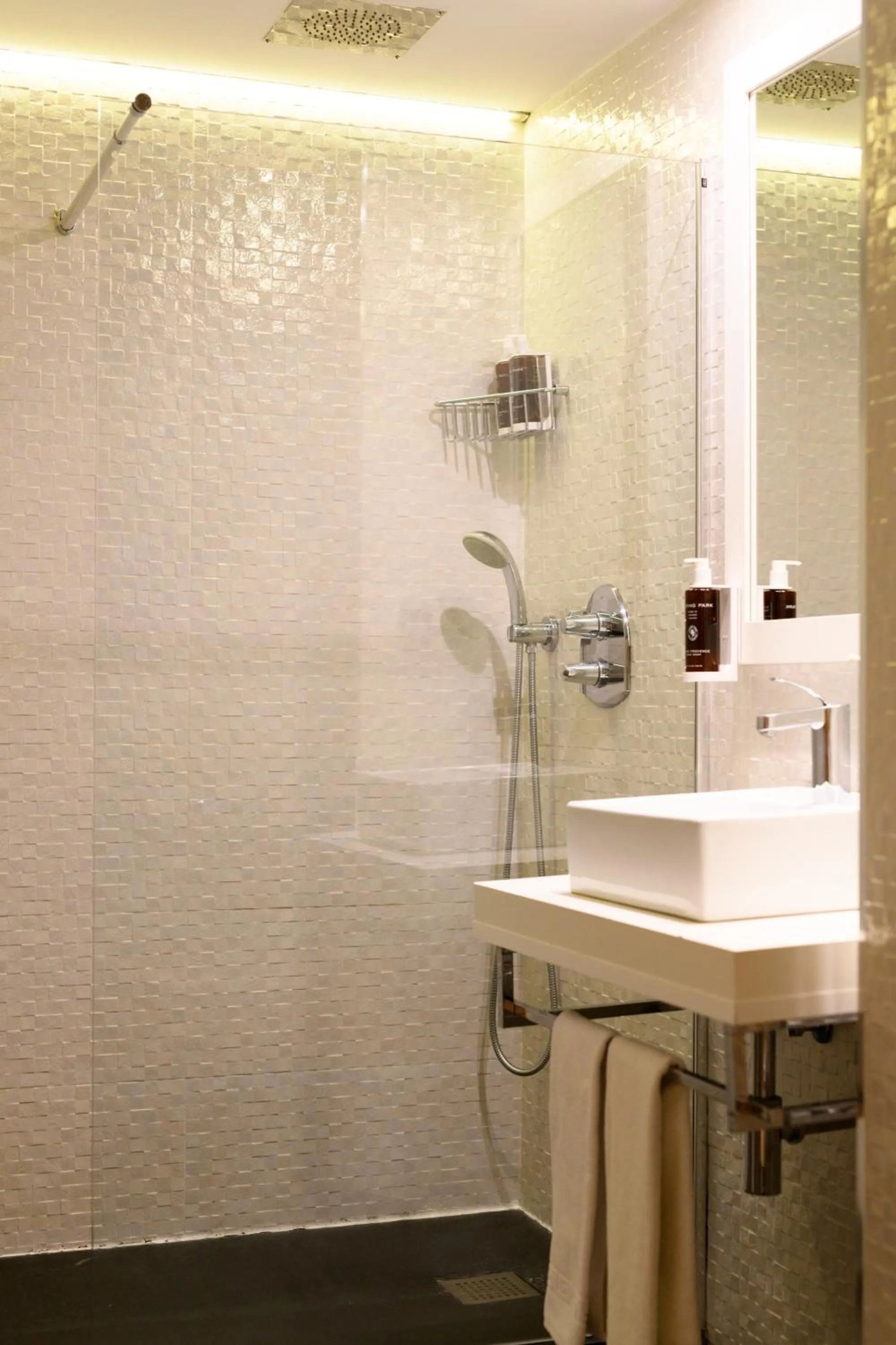 Shower in Hotel De Martin