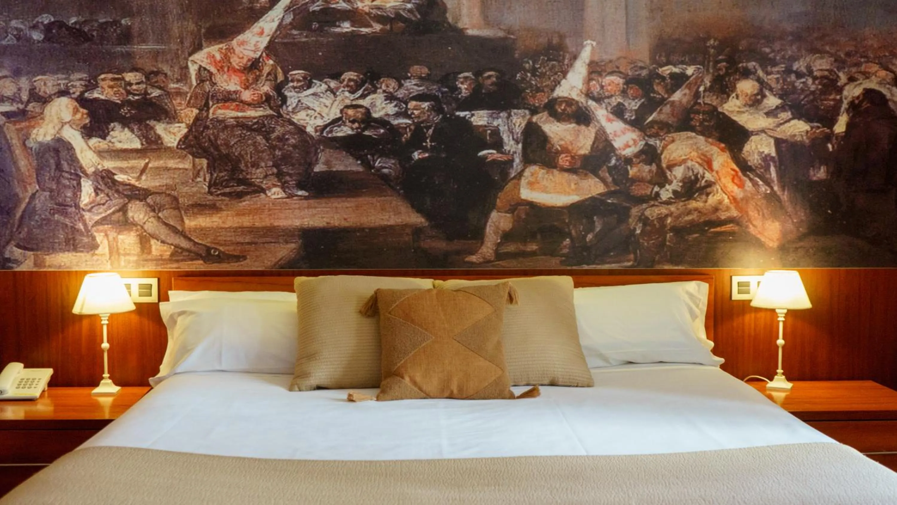 Bed in Hotel De Martin