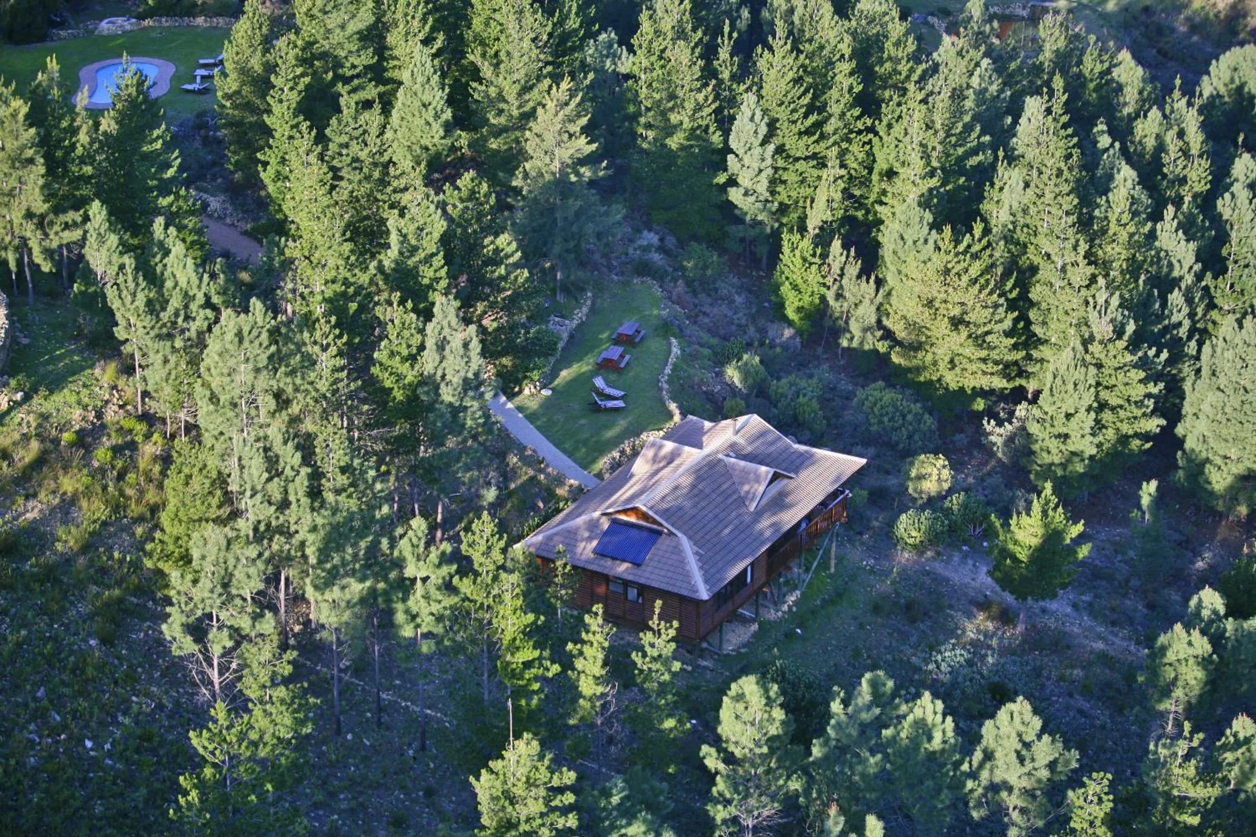 Bird's eye view in Lalapanzi Lodge