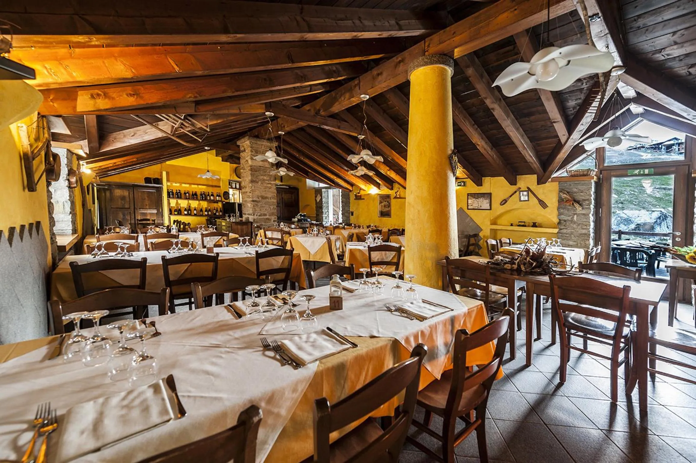 Restaurant/places to eat in Hotel Baita Cretaz