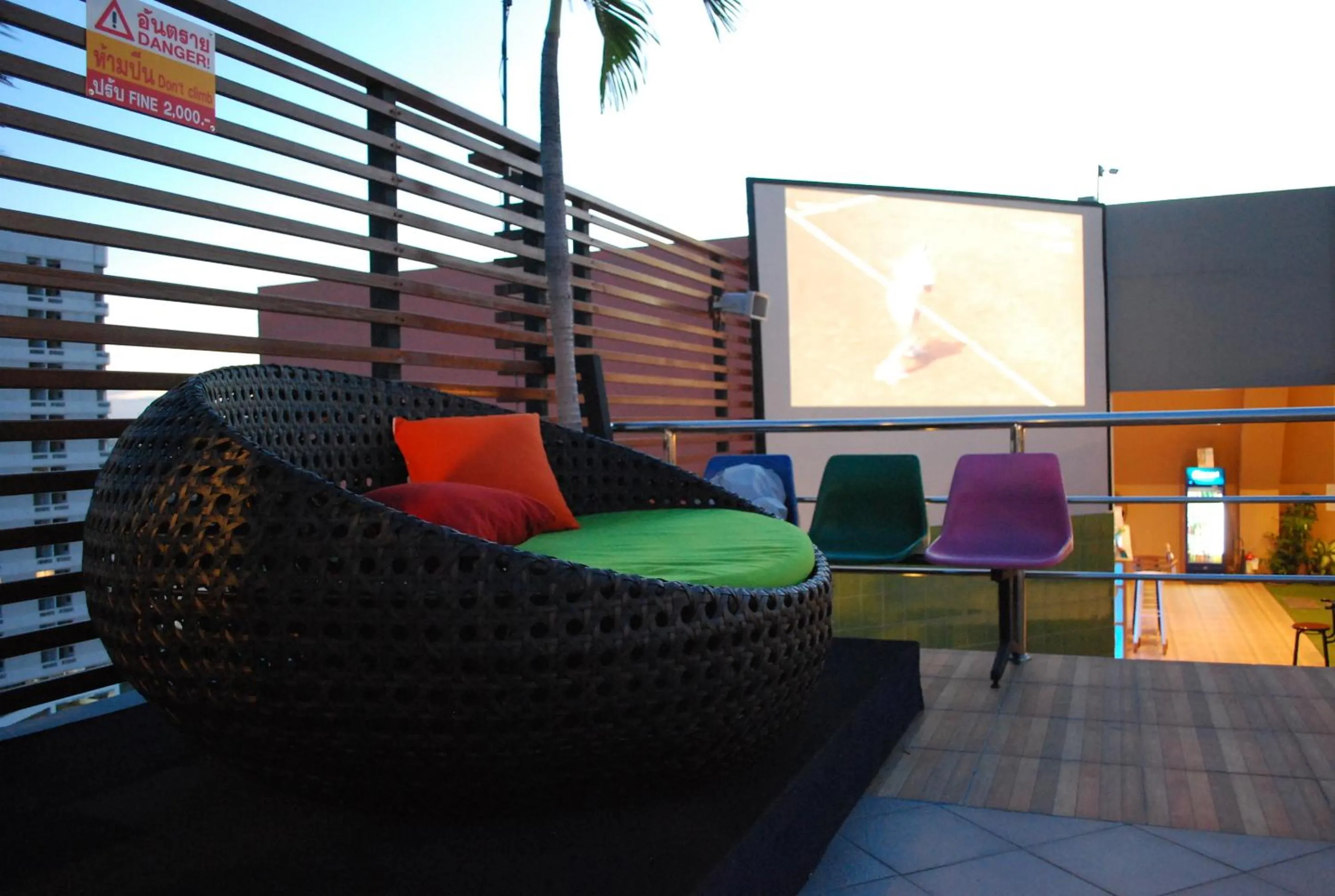 Balcony/Terrace in Witchuwan Apartel