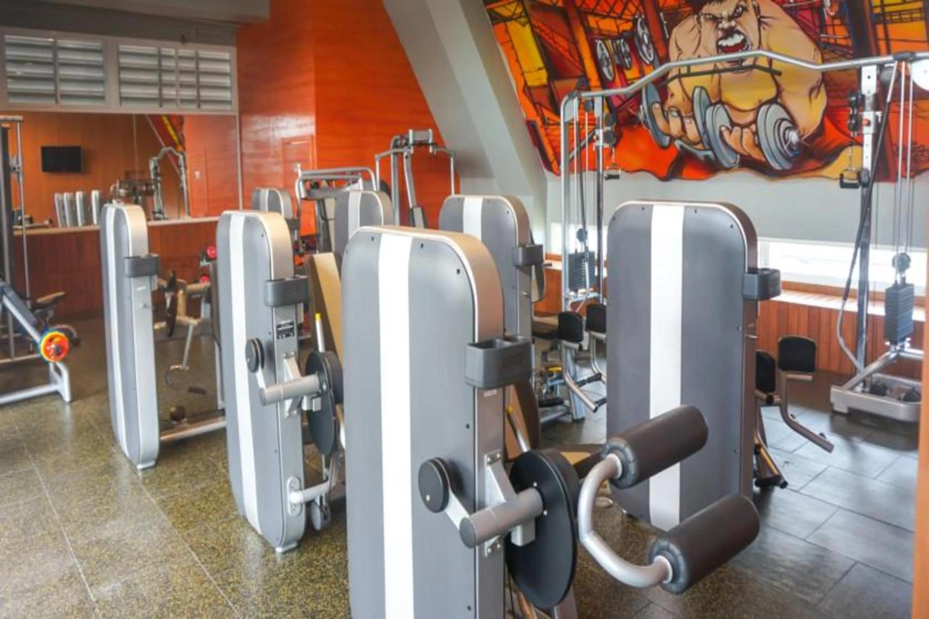Fitness centre/facilities in Witchuwan Apartel