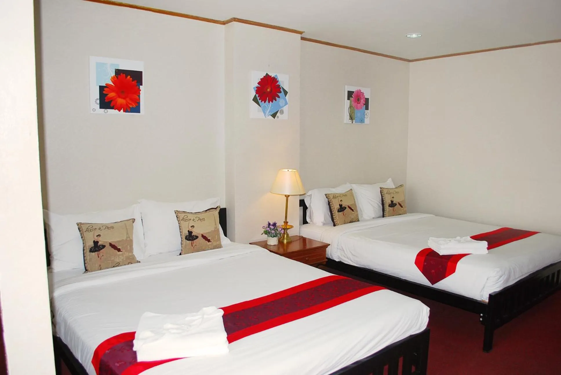 Bed in Witchuwan Apartel