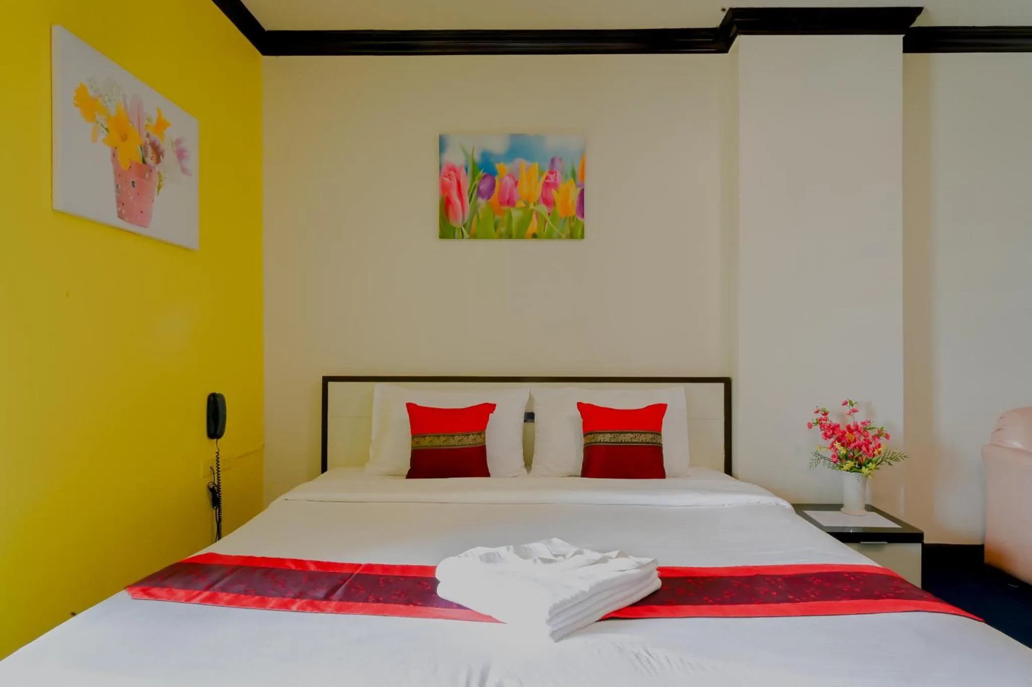 Bed in Witchuwan Apartel