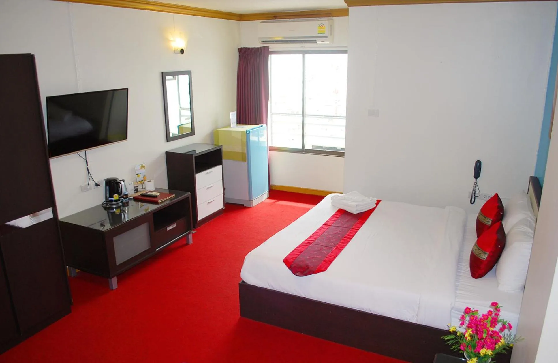 Bed in Witchuwan Apartel