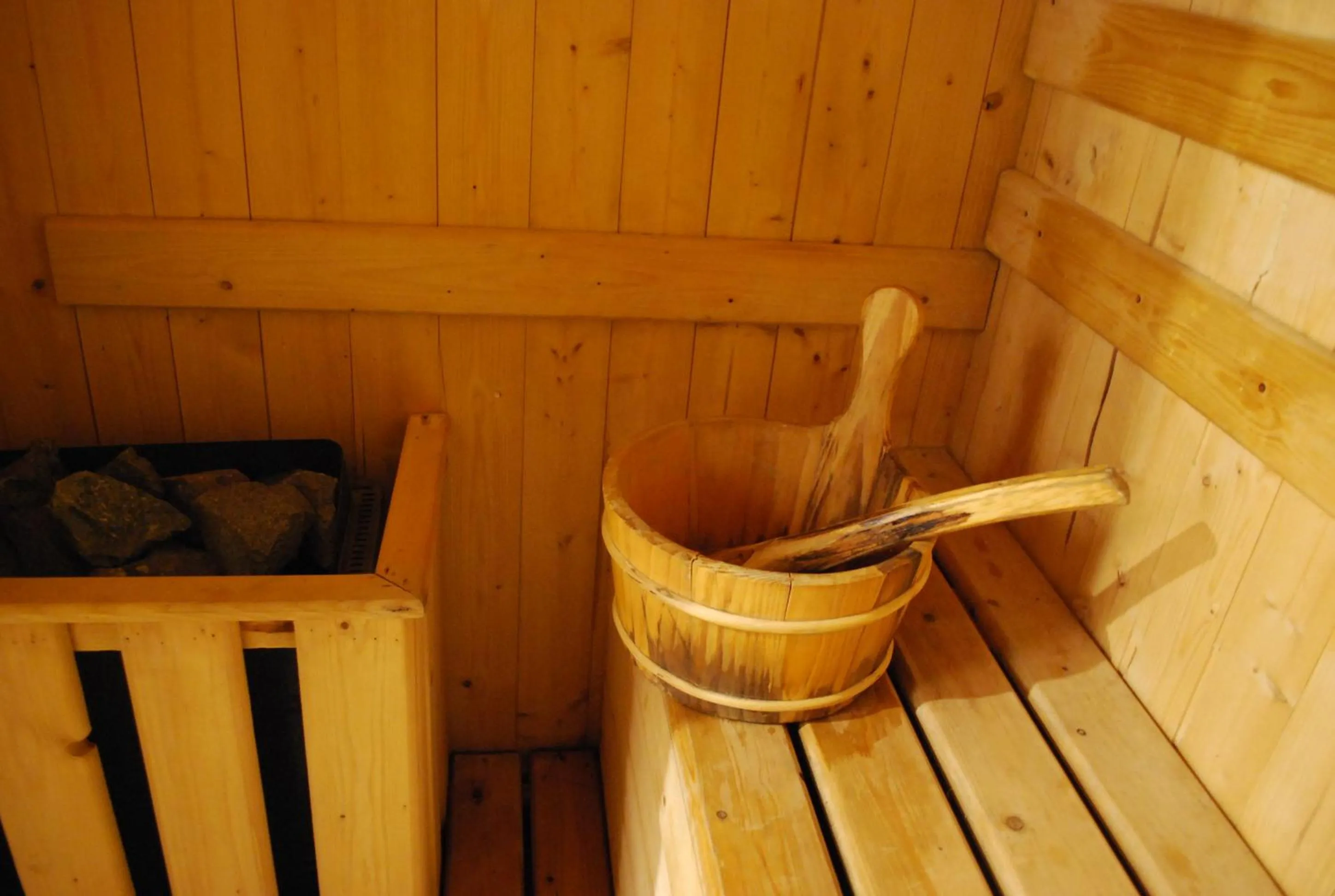 Sauna in Witchuwan Apartel