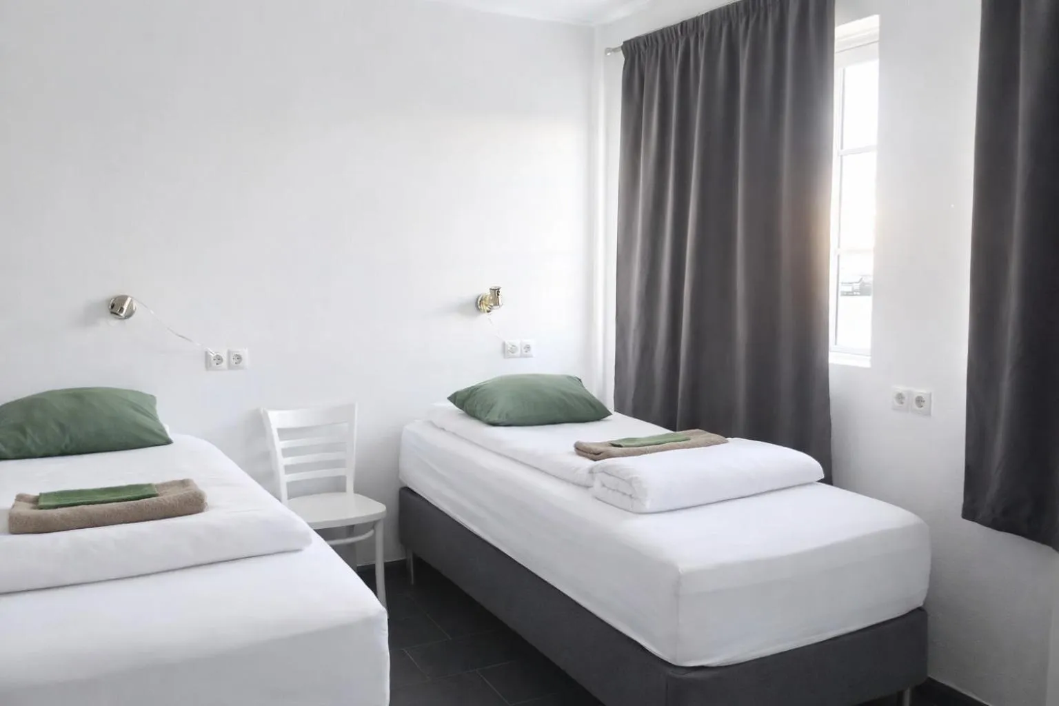 View (from property/room), Bed in Selfoss Hostel