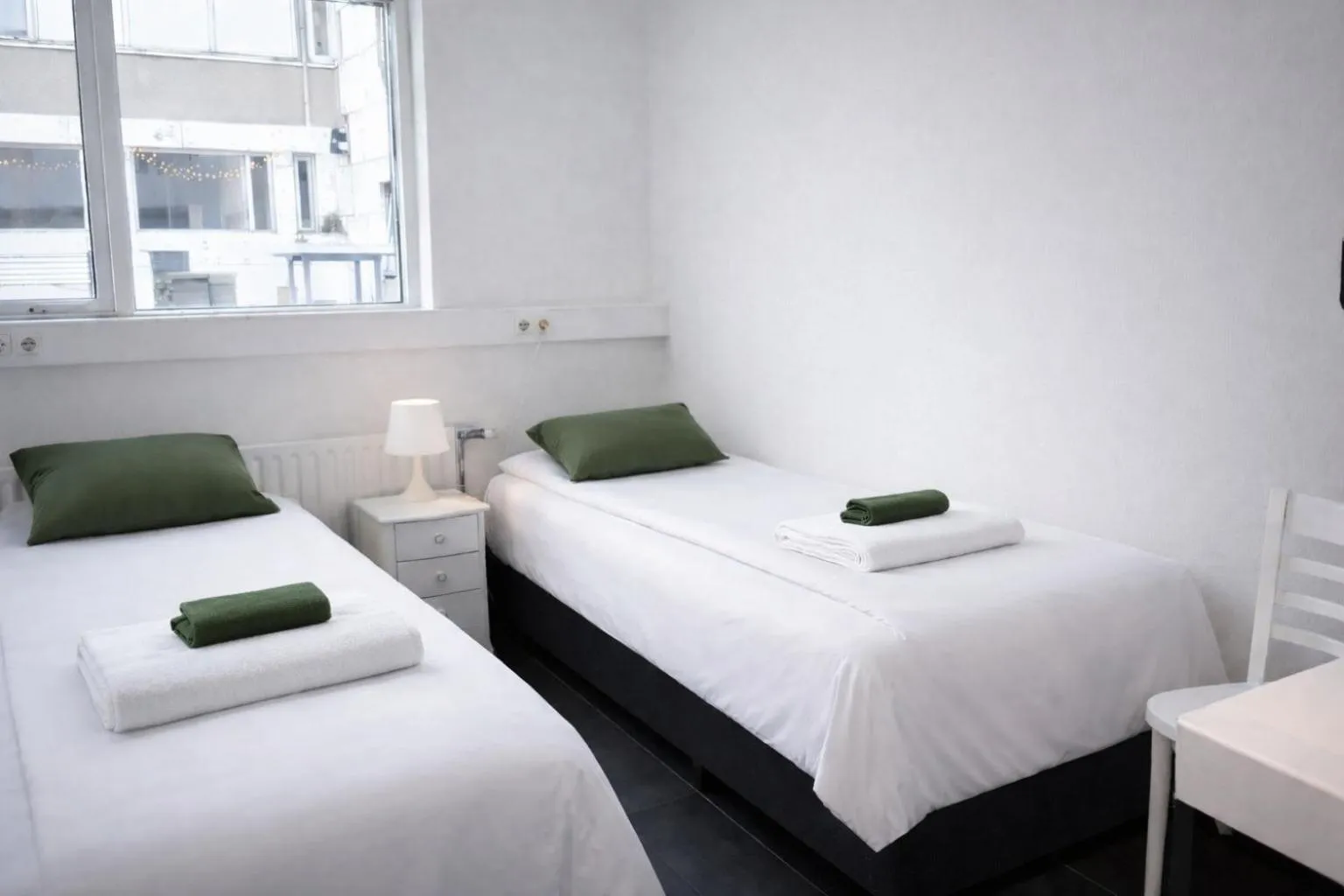 View (from property/room), Bed in Selfoss Hostel