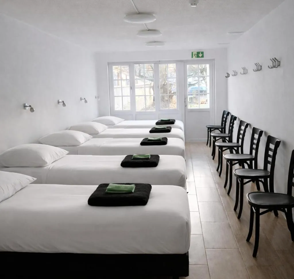 View (from property/room), Bed in Selfoss Hostel