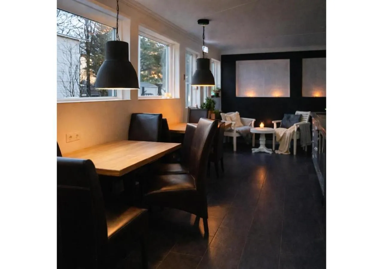 kitchen in Selfoss Hostel